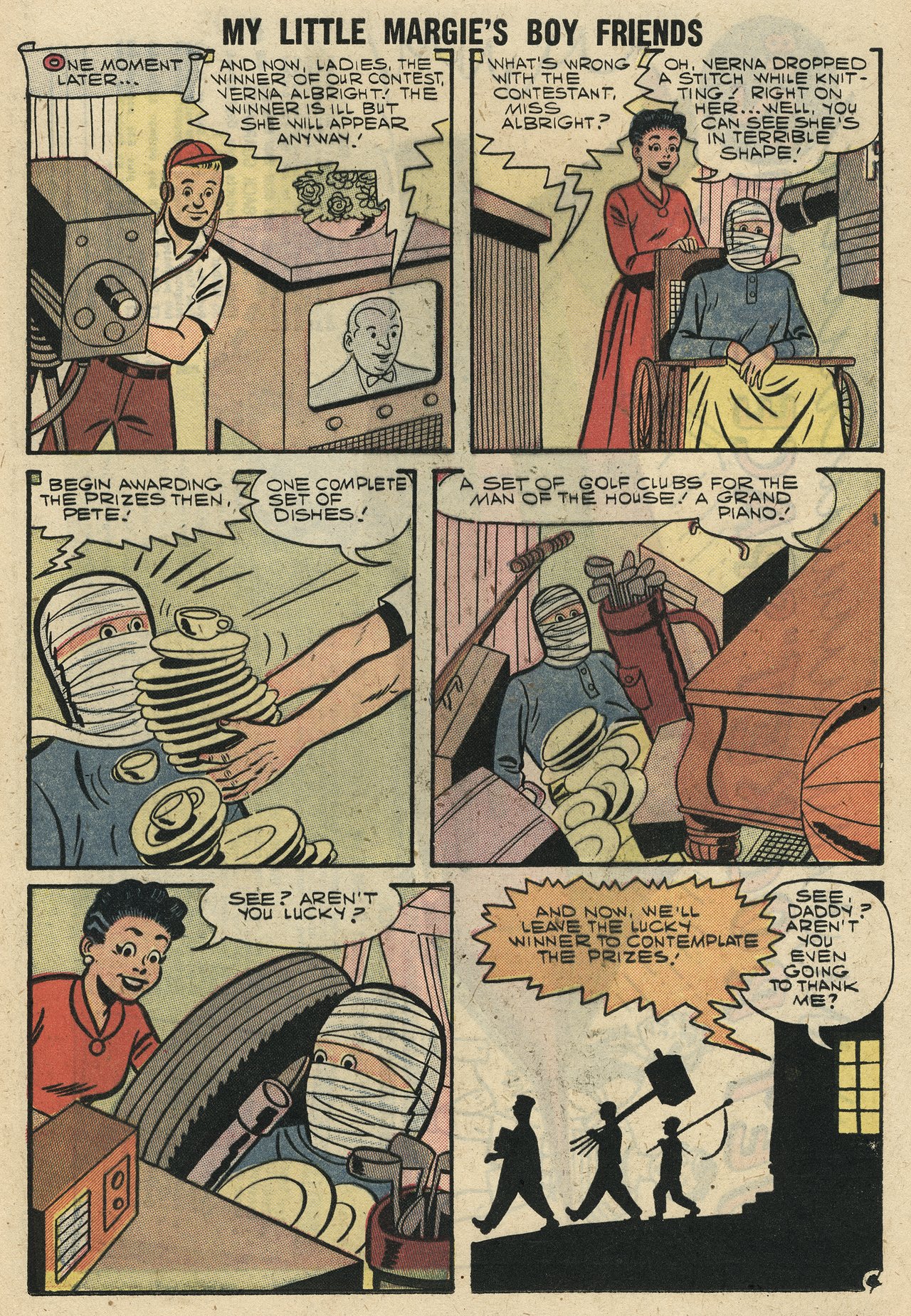 Read online My Little Margie's Boy Friends comic -  Issue #11 - 21