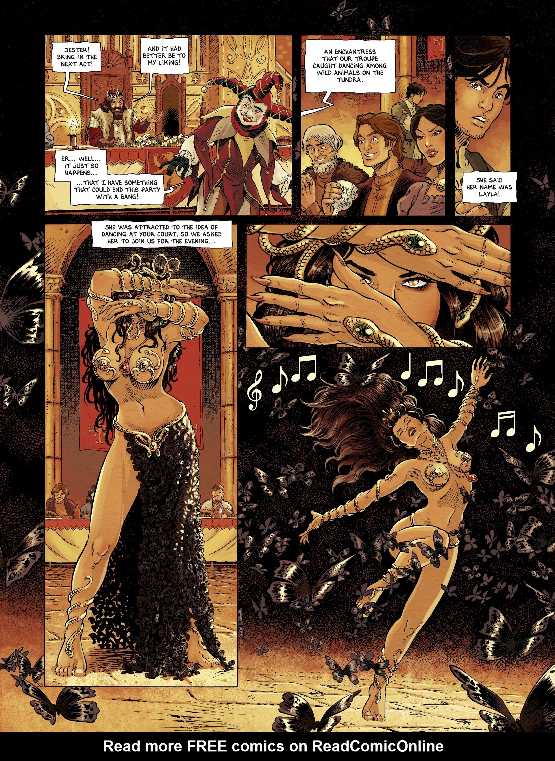 Read online Layla: A Tale of the Scarlet Swamp comic -  Issue # TPB - 37