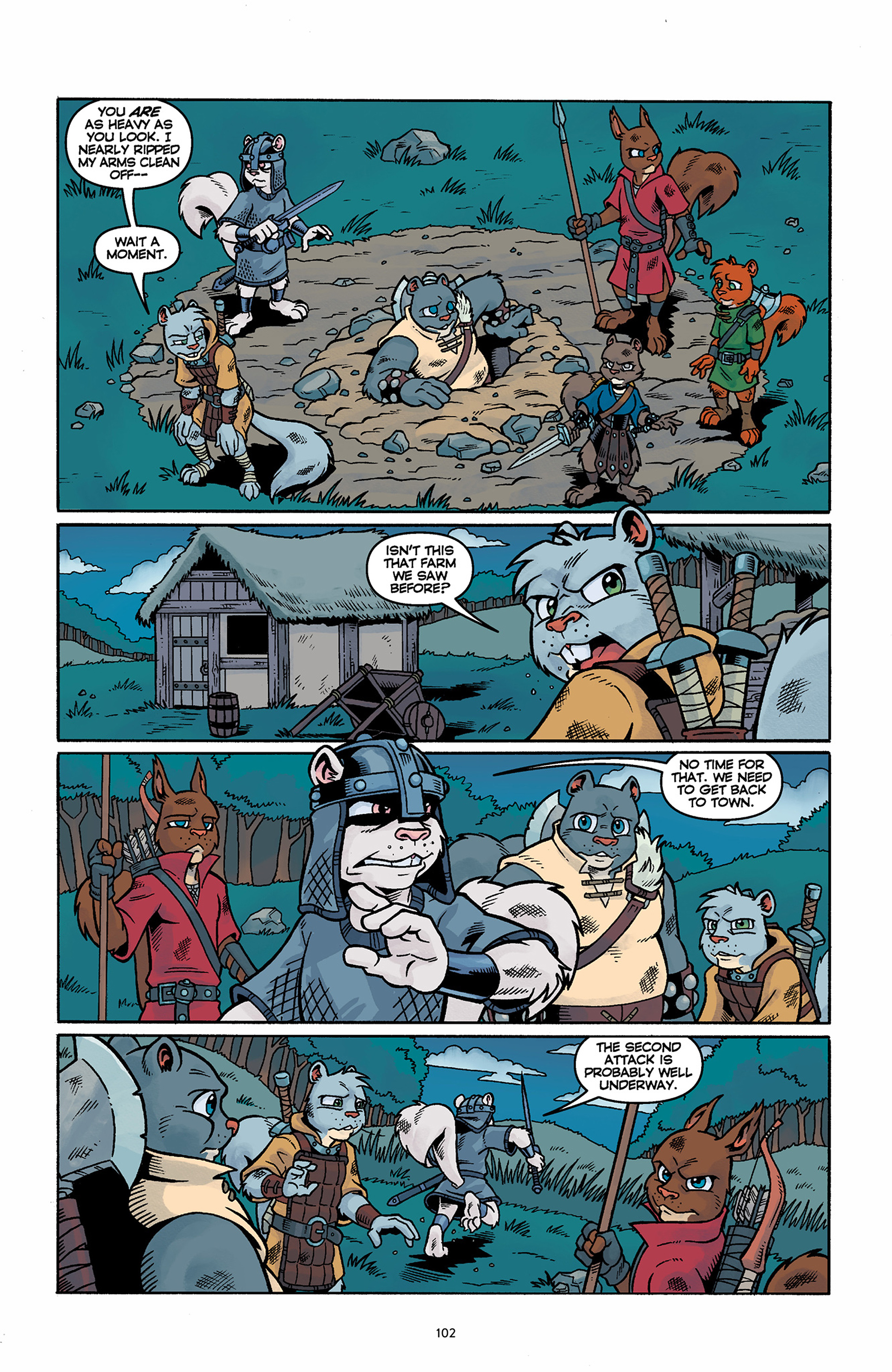 Read online Sons of Ashgard: Ill Met in Elmgard comic -  Issue # TPB (Part 2) - 1