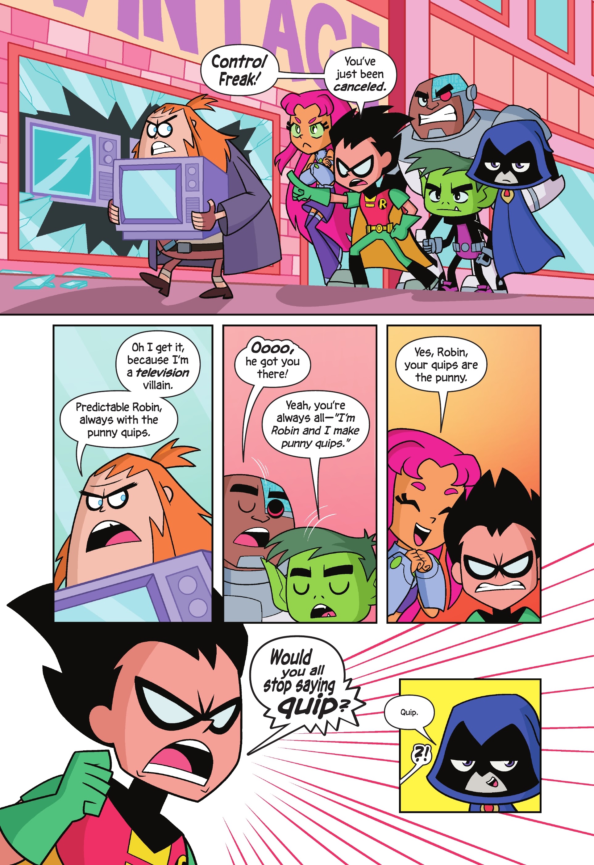 Read online Teen Titans Go!/DC Super Hero Girls: Exchange Students comic -  Issue # TPB (Part 1) - 5