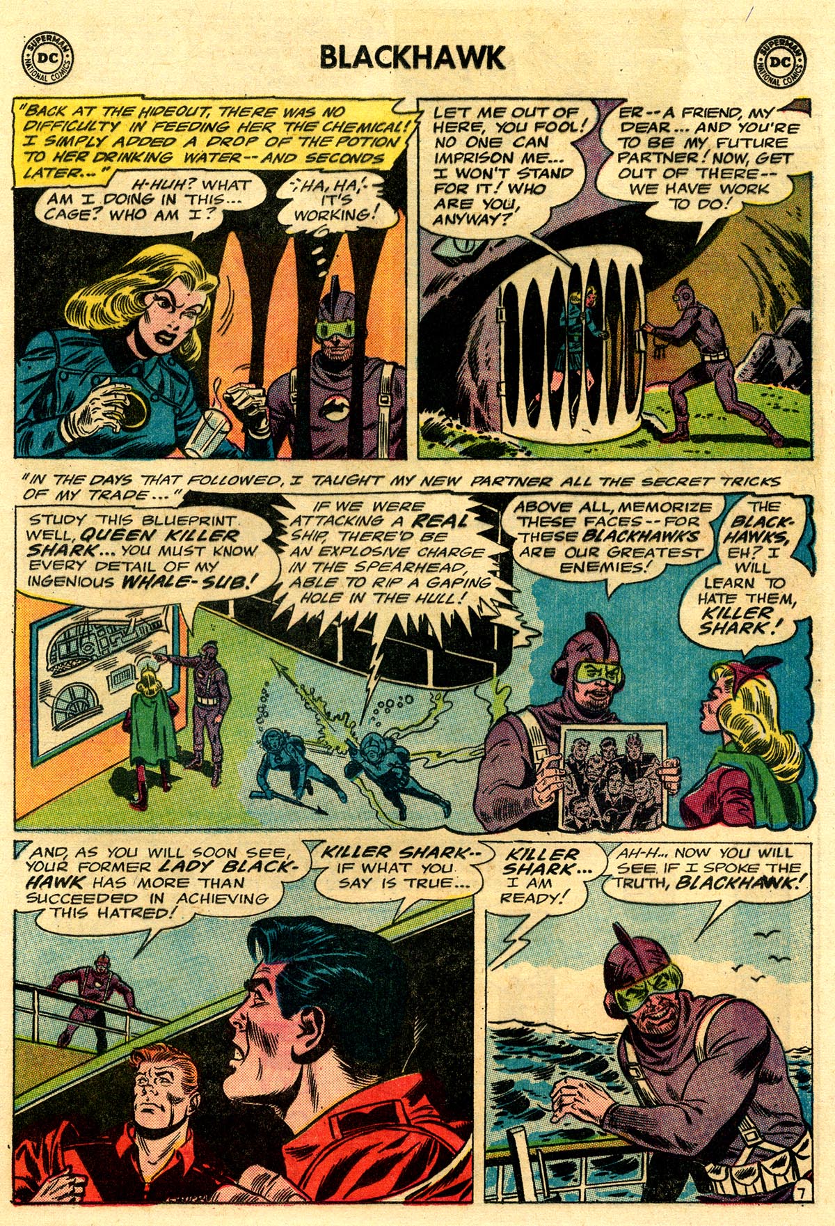 Read online Blackhawk (1957) comic -  Issue #200 - 9