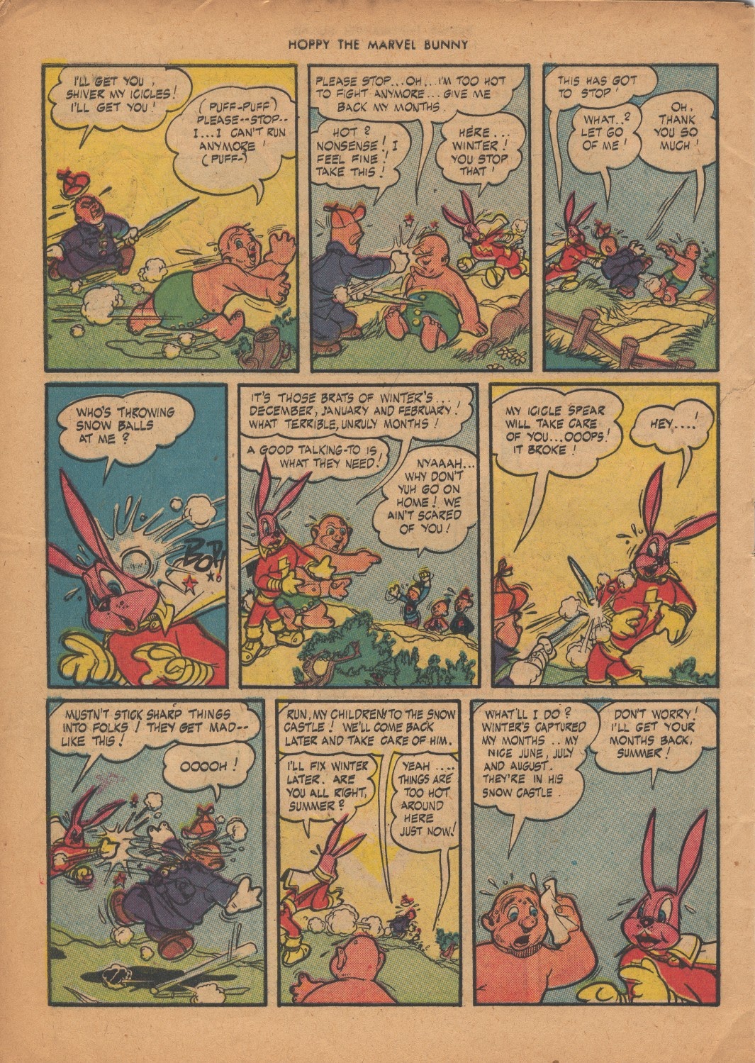 Read online Hoppy The Marvel Bunny comic -  Issue #1 - 30