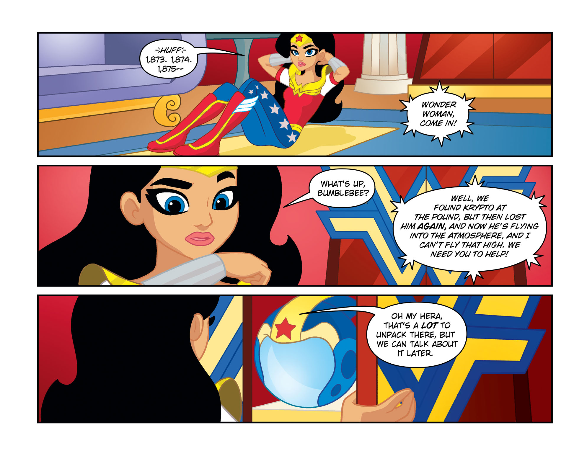 Read online DC Super Hero Girls: Spaced Out comic -  Issue #10 - 9