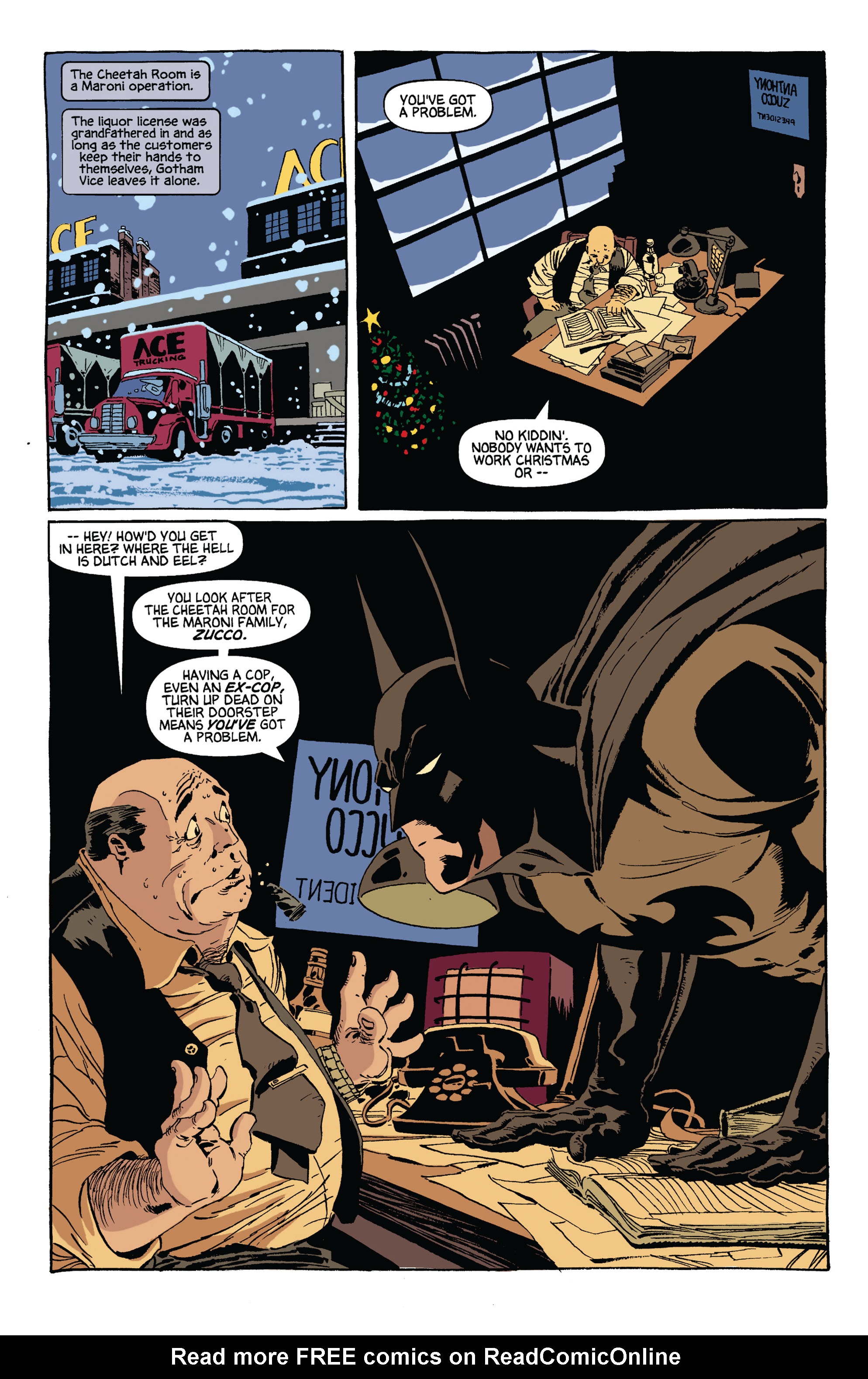 Read online Batman: Dark Victory (1999) comic -  Issue #3 - 6