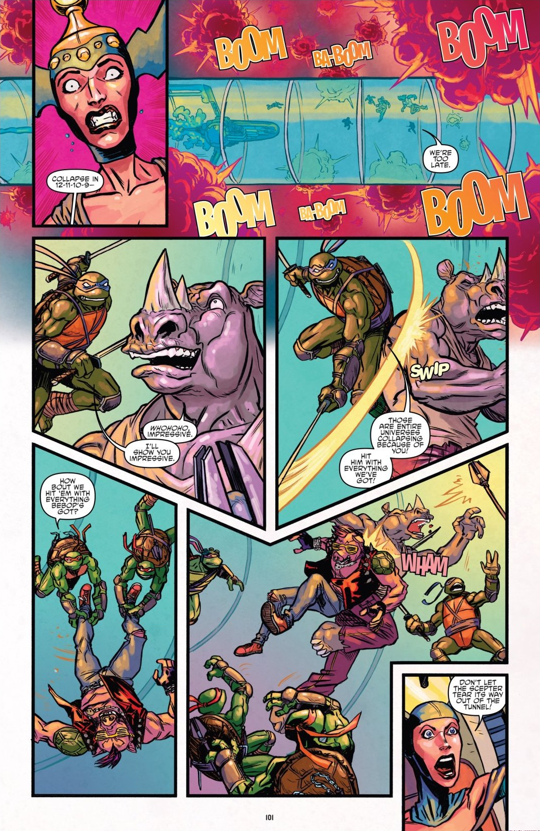 Read online Teenage Mutant Ninja Turtles: The IDW Collection comic -  Issue # TPB 8 (Part 1) - 100