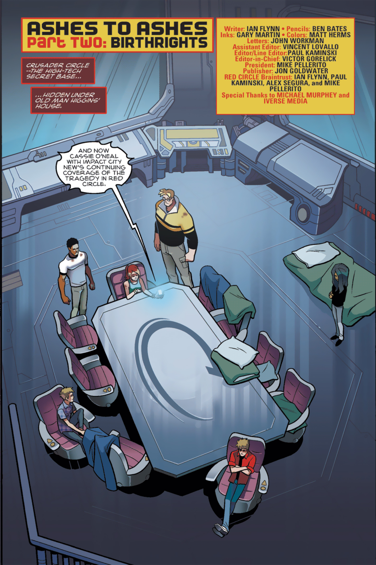 Read online New Crusaders: Rise Of The Heroes comic -  Issue #2 - Act I - 2