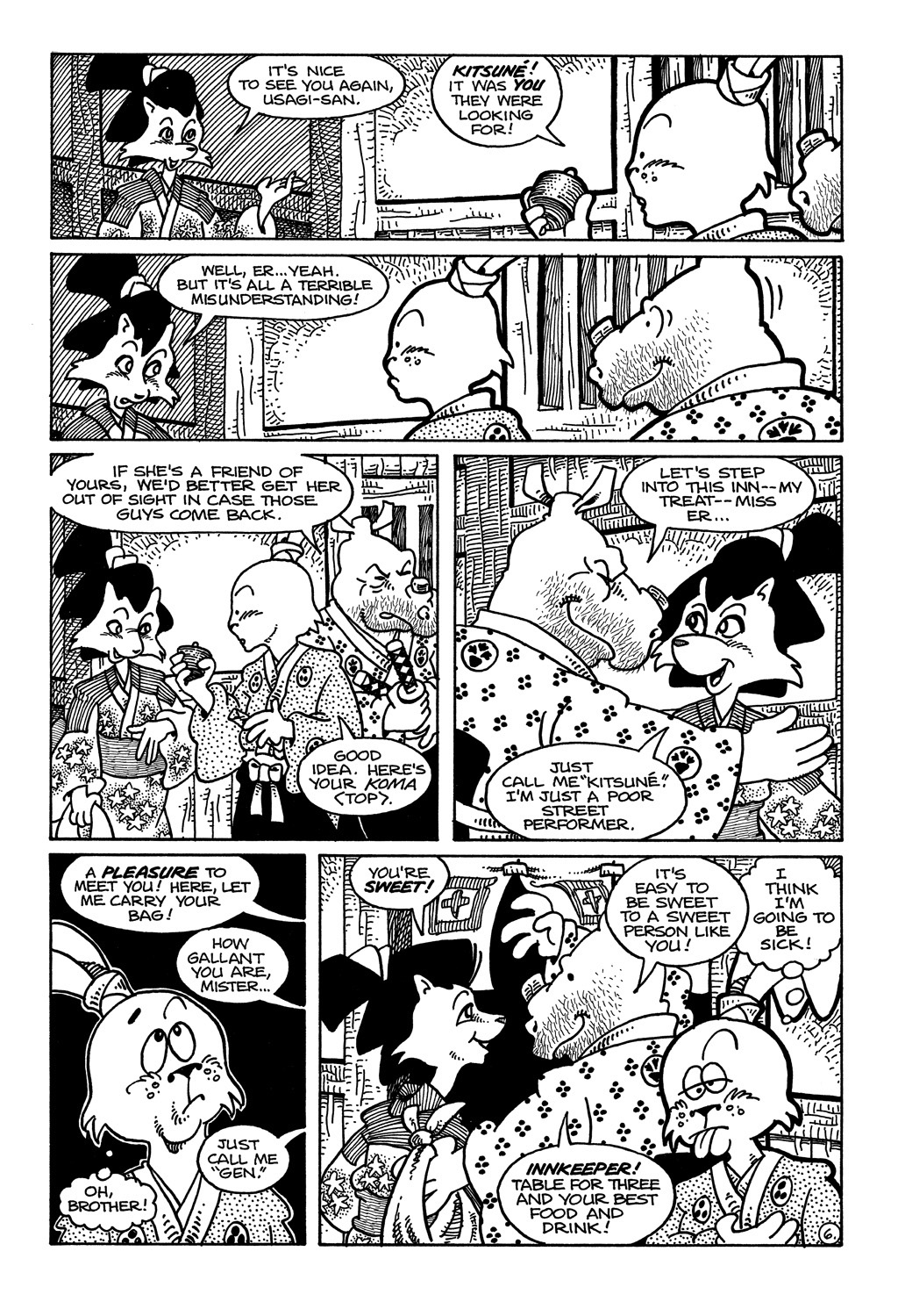 Usagi Yojimbo (1987) issue 37 - Page 8