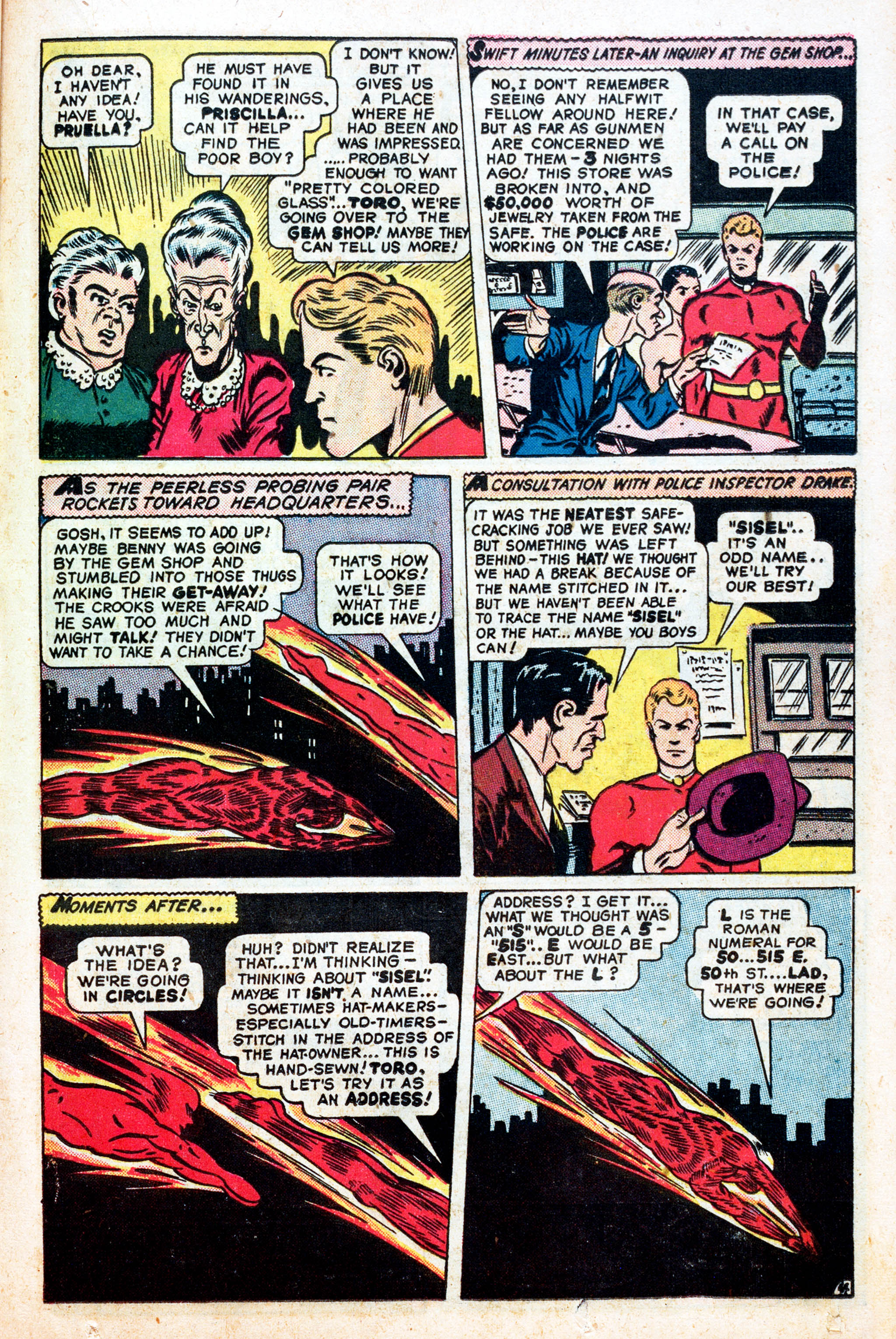 Read online Captain America Comics comic -  Issue #62 - 31