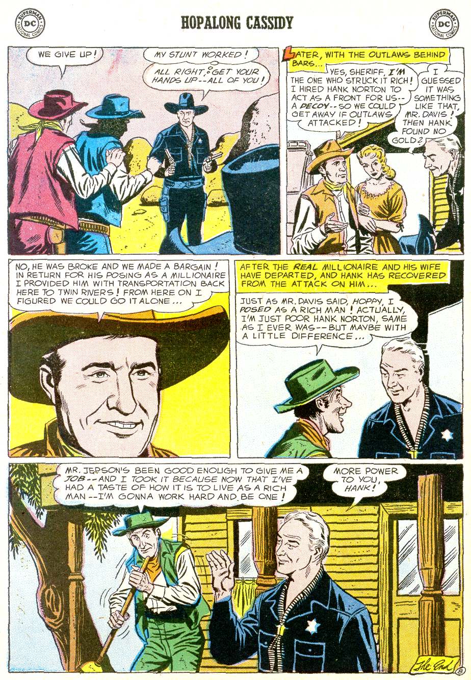 Read online Hopalong Cassidy comic -  Issue #121 - 10