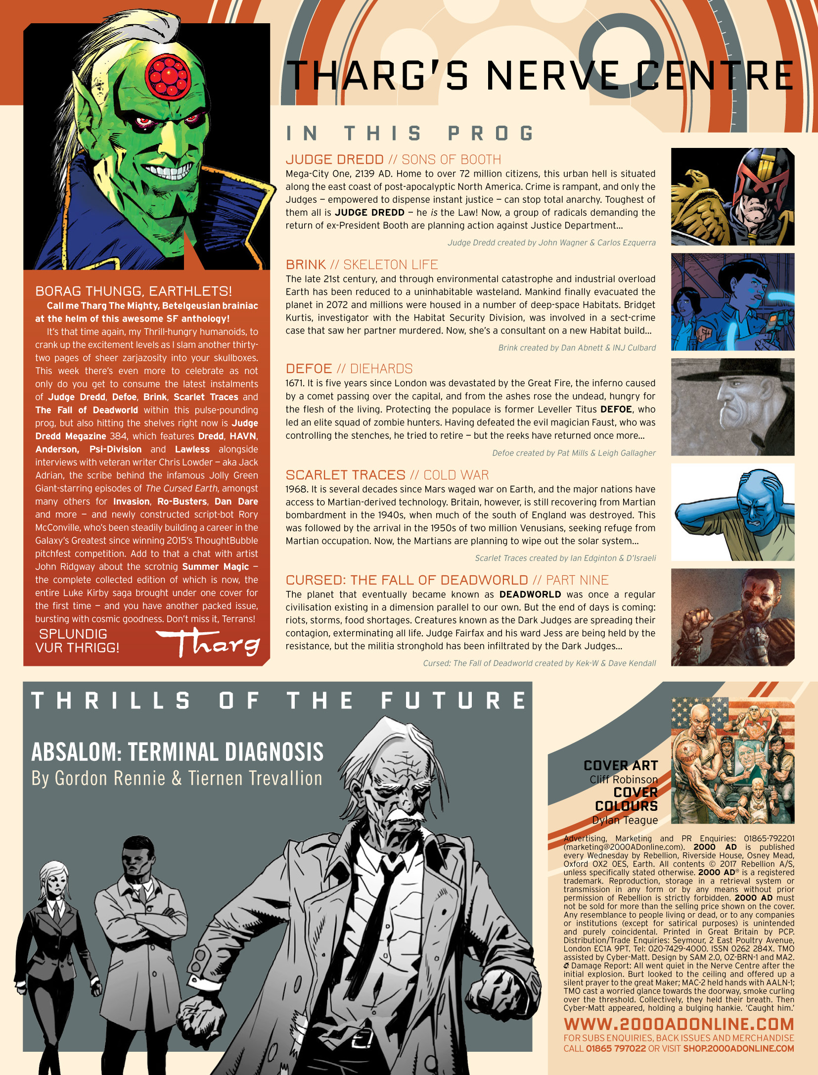 Read online 2000 AD comic -  Issue #2031 - 2