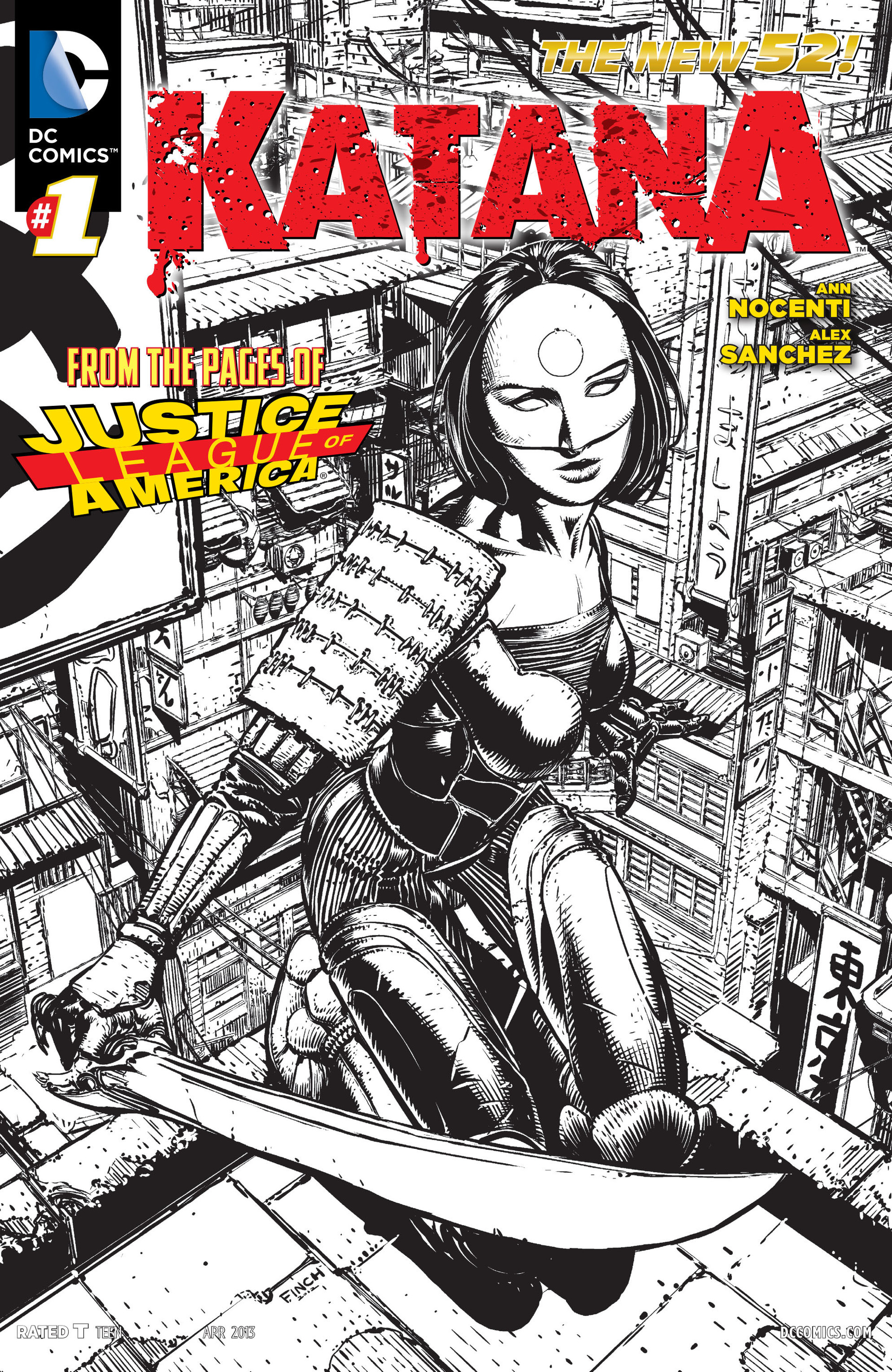 Read online Katana comic -  Issue #1 - 2