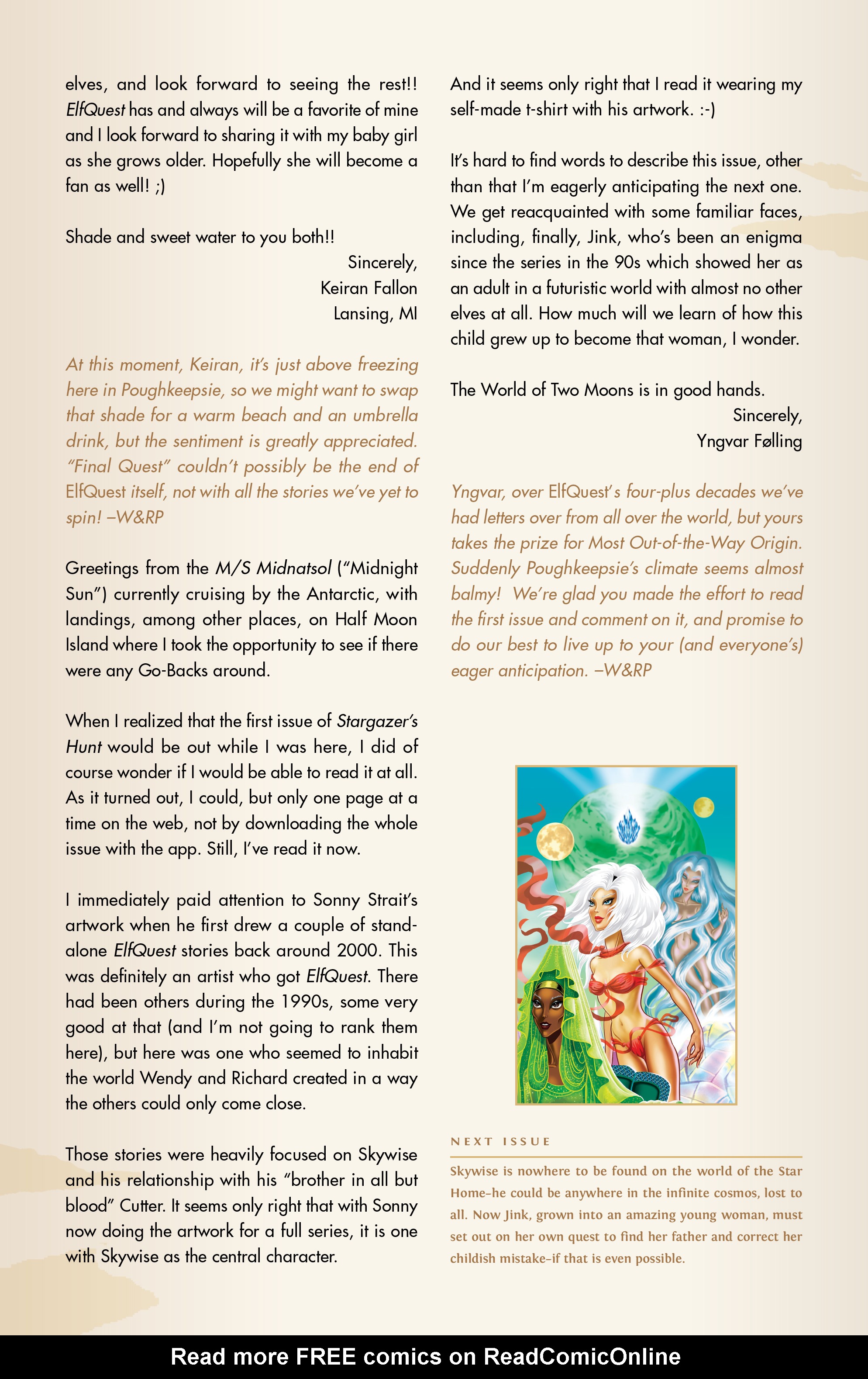 Read online Elfquest: Stargazer's Hunt comic -  Issue #2 - 24