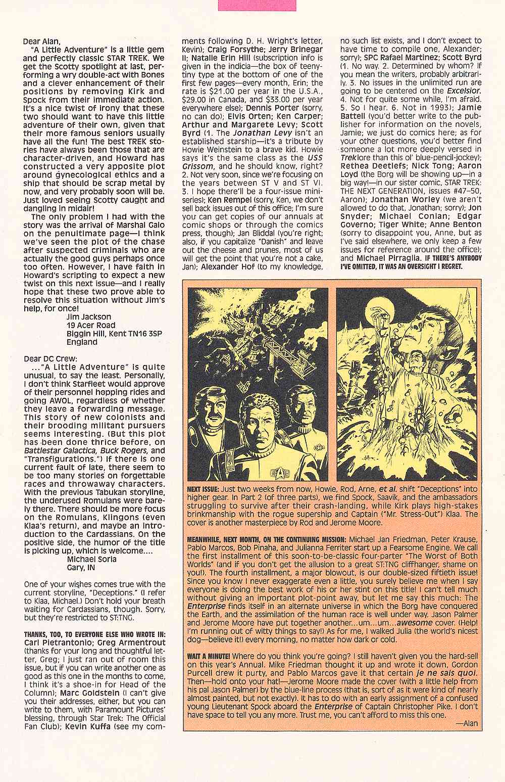 Read online Star Trek (1989) comic -  Issue #46 - 32