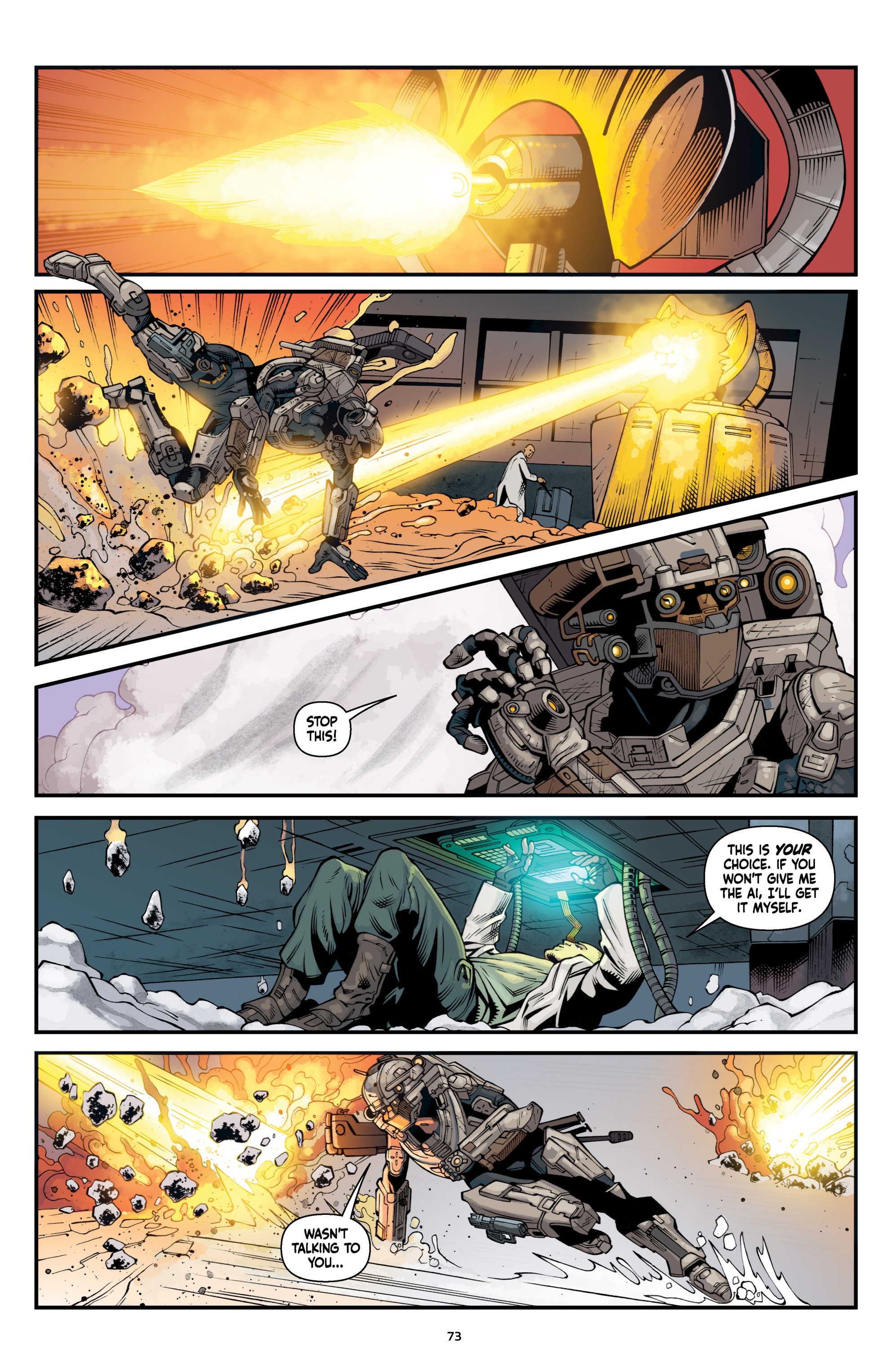 Read online Halo: Lone Wolf comic -  Issue # _TPB - 73