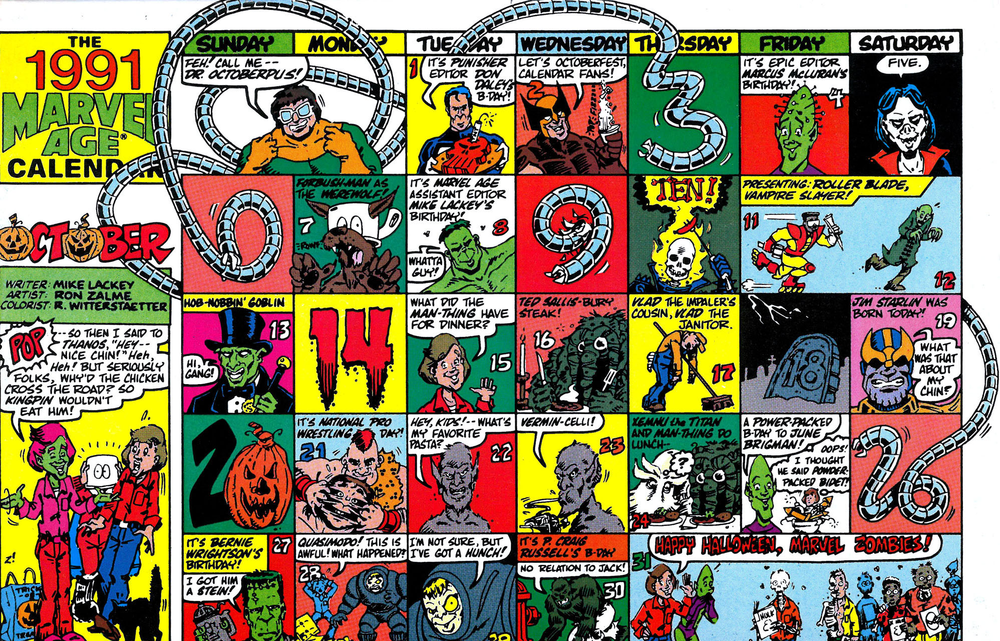 Read online Marvel Age comic -  Issue #106 - 36