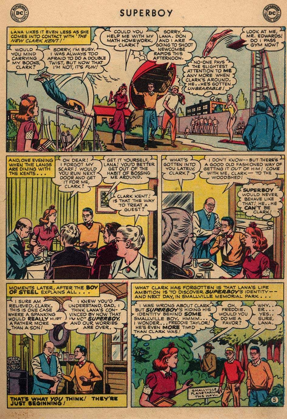 Read online Superboy (1949) comic -  Issue #22 - 33