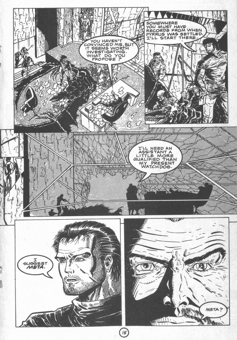 Read online Deathworld comic -  Issue #2 - 17