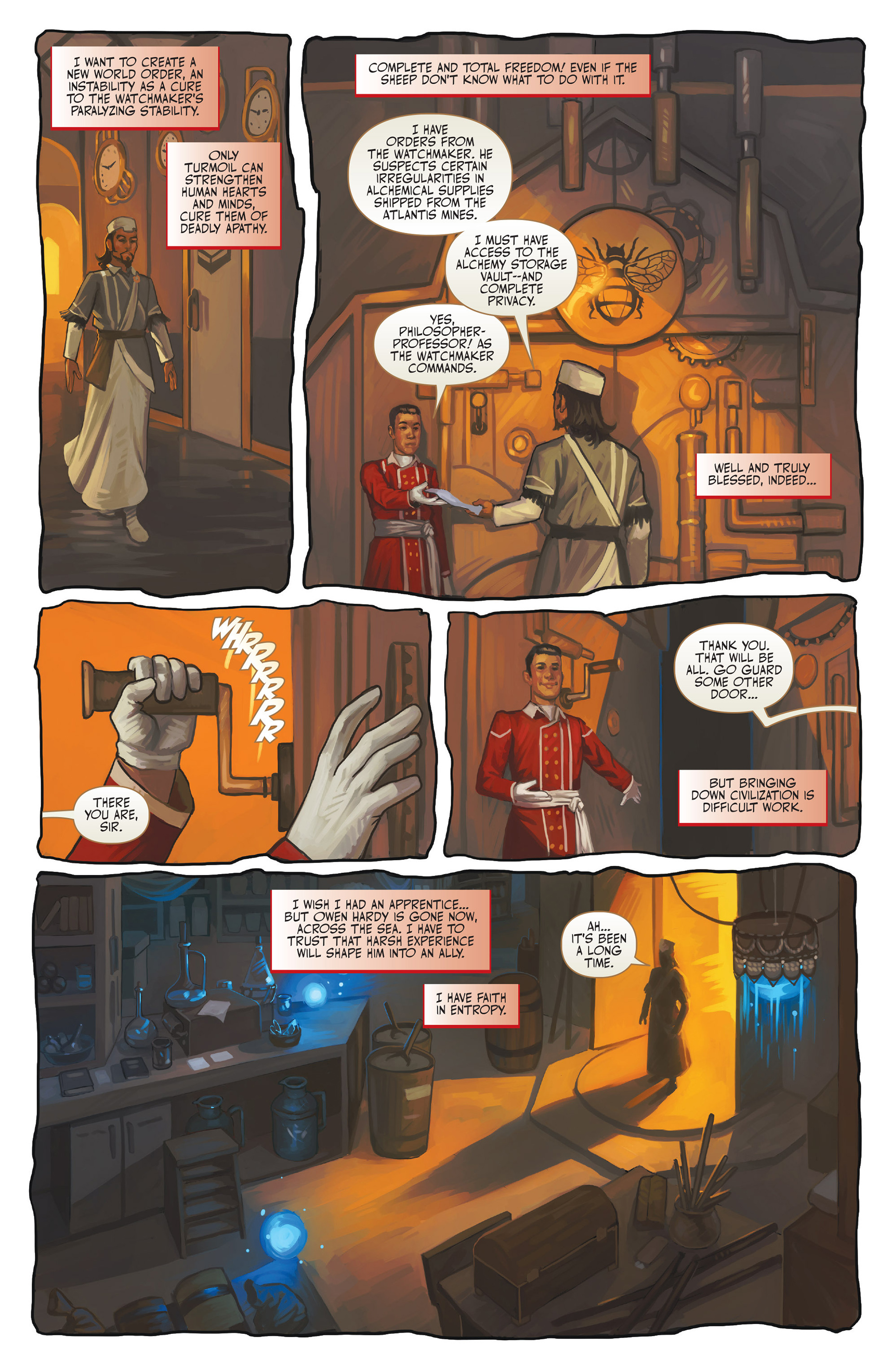 Read online Clockwork Angels (2014) comic -  Issue #4 - 12