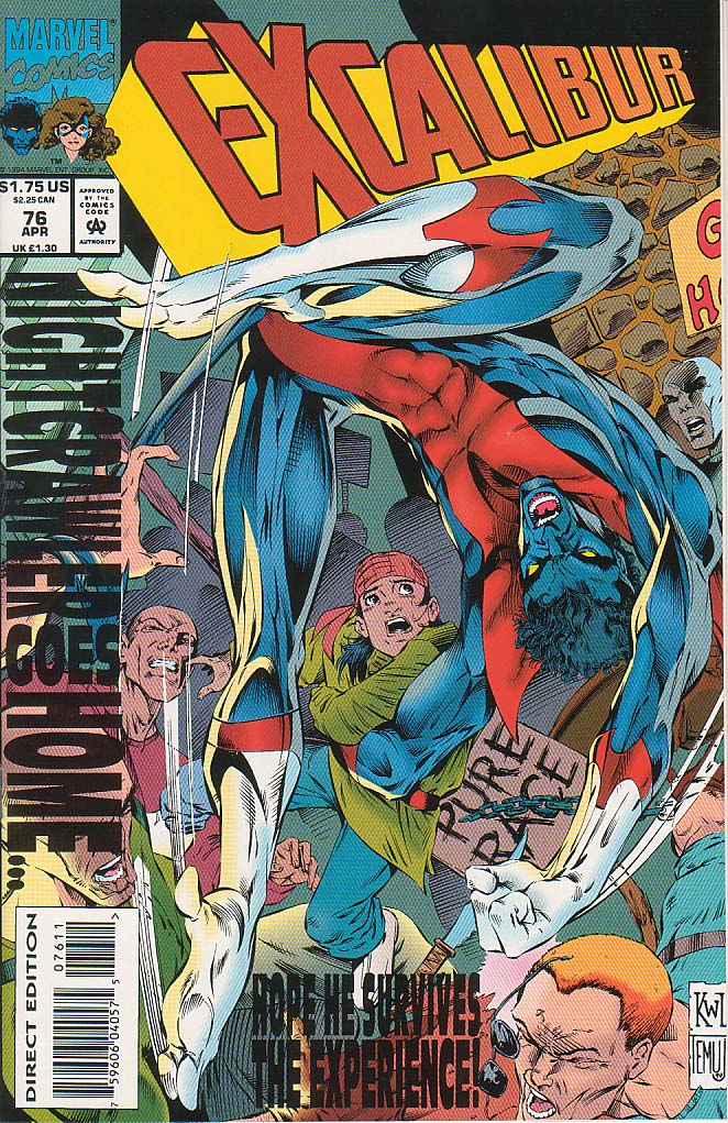 Read online Excalibur (1988) comic -  Issue #76 - 1