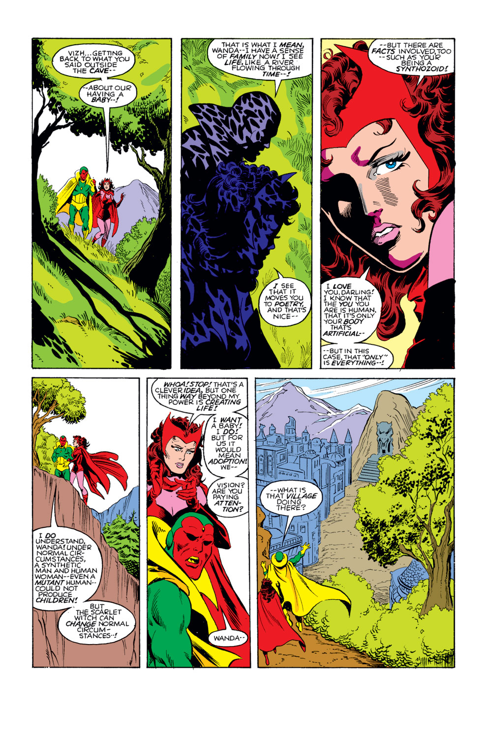 Read online The Vision and the Scarlet Witch (1985) comic -  Issue #3 - 6