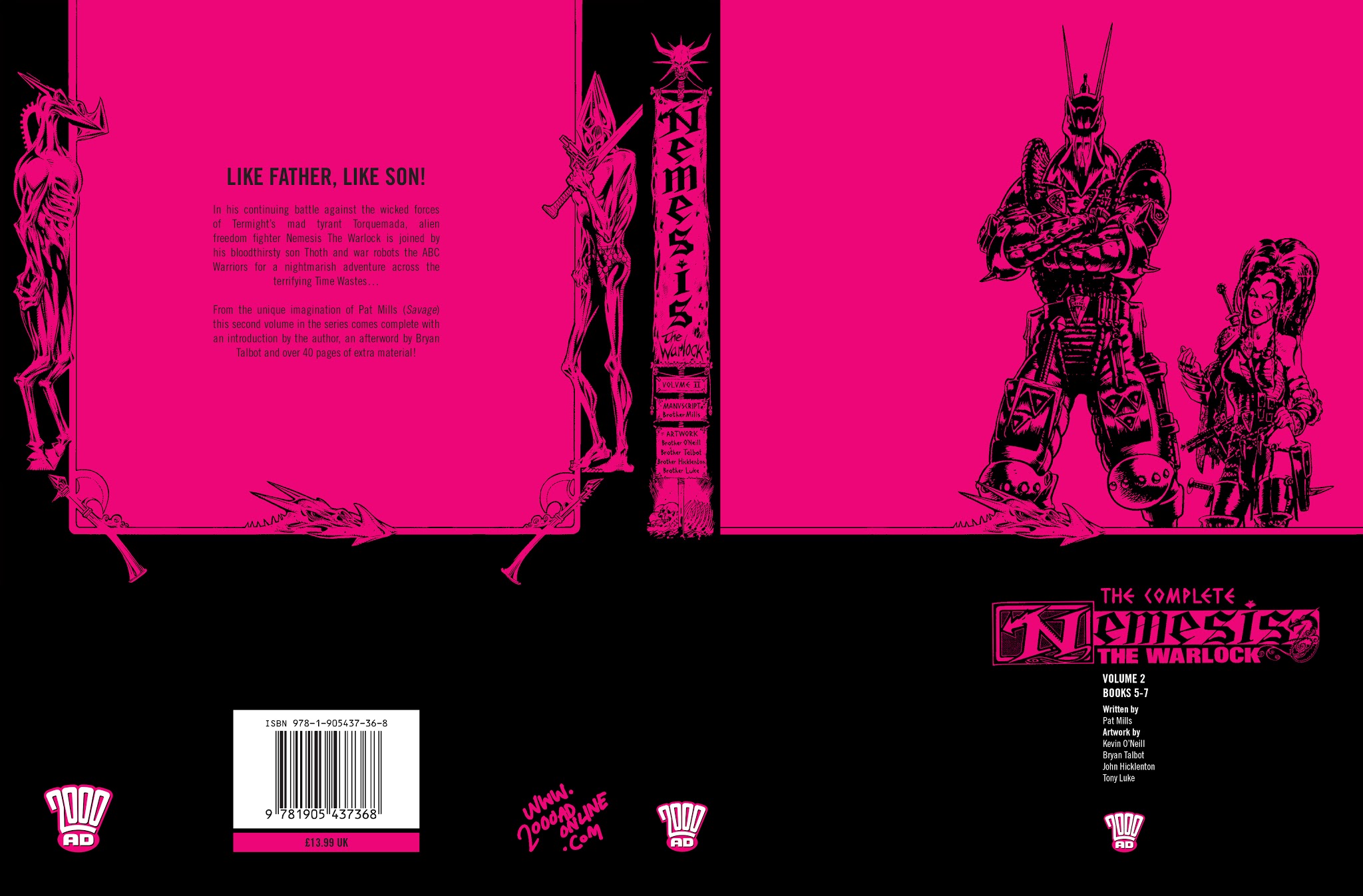 Read online The Complete Nemesis The Warlock comic -  Issue # TPB 2 - 1