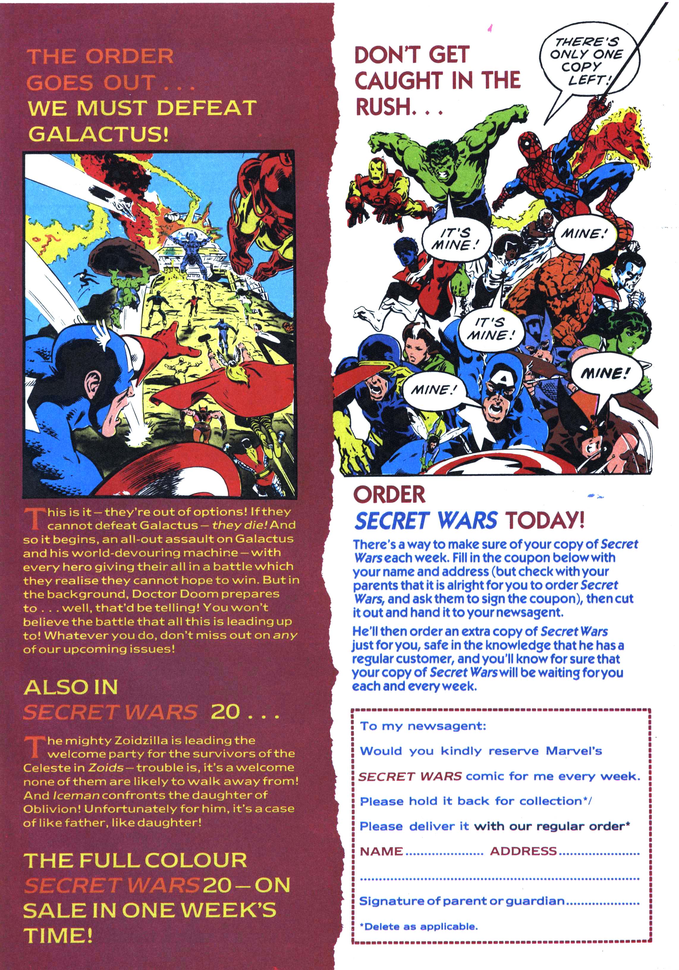 Read online Secret Wars (1985) comic -  Issue #19 - 16