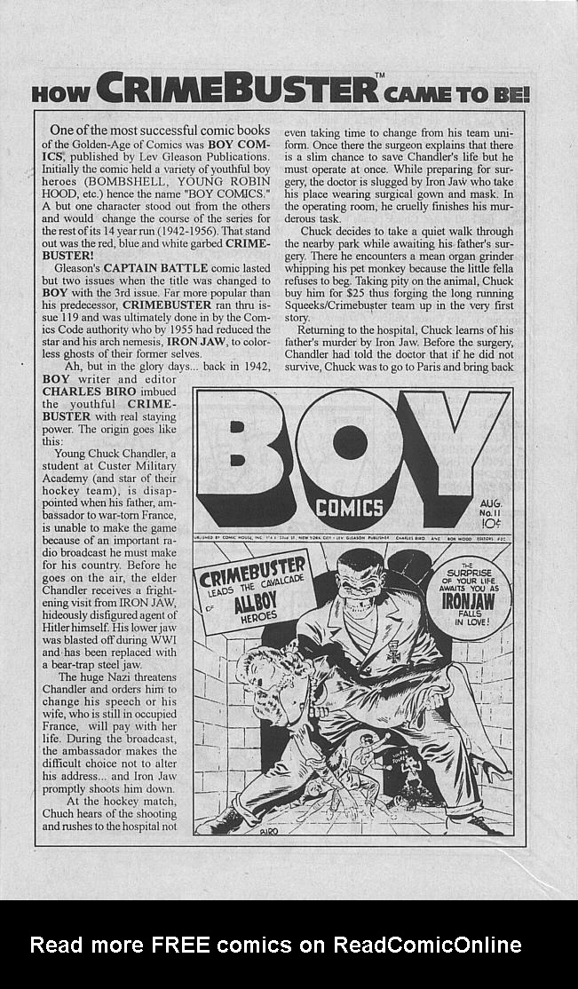 Read online Crimebuster Classics comic -  Issue # Full - 31
