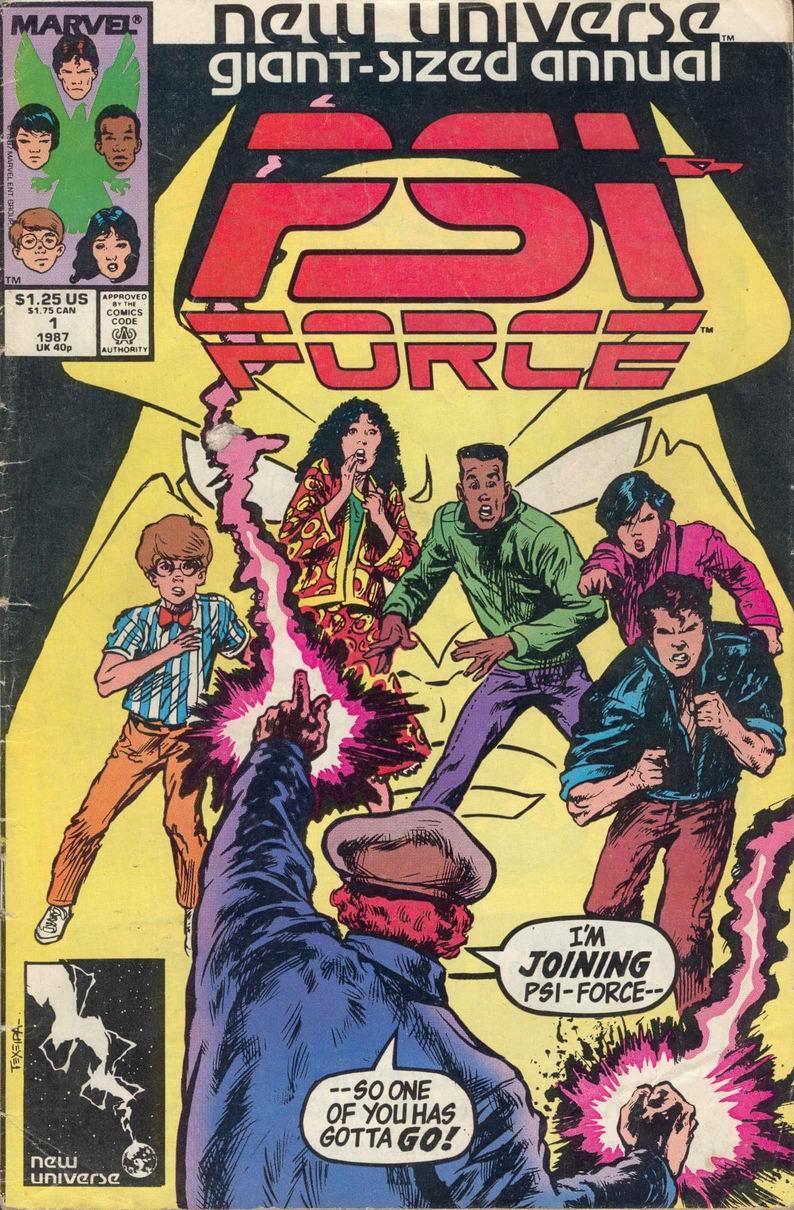 Read online Psi-Force comic -  Issue # _Annual 1 - 1