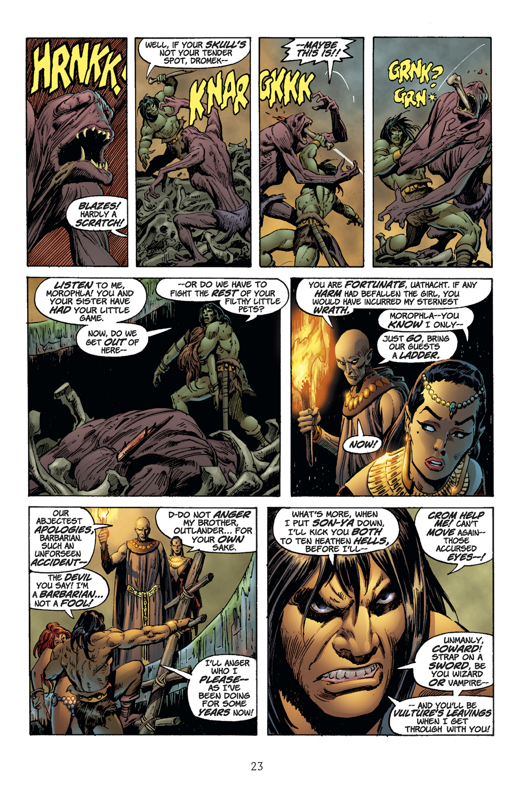 Read online The Chronicles of Conan comic -  Issue # TPB 7 (Part 1) - 23