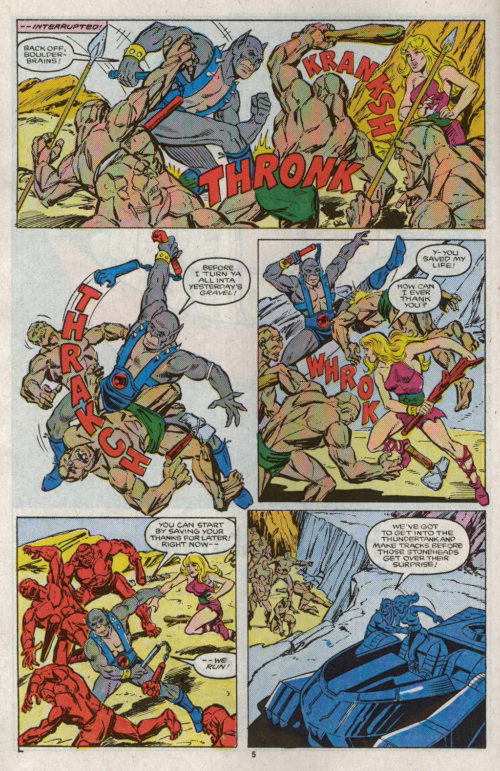 Read online ThunderCats (1985) comic -  Issue #3 - 8