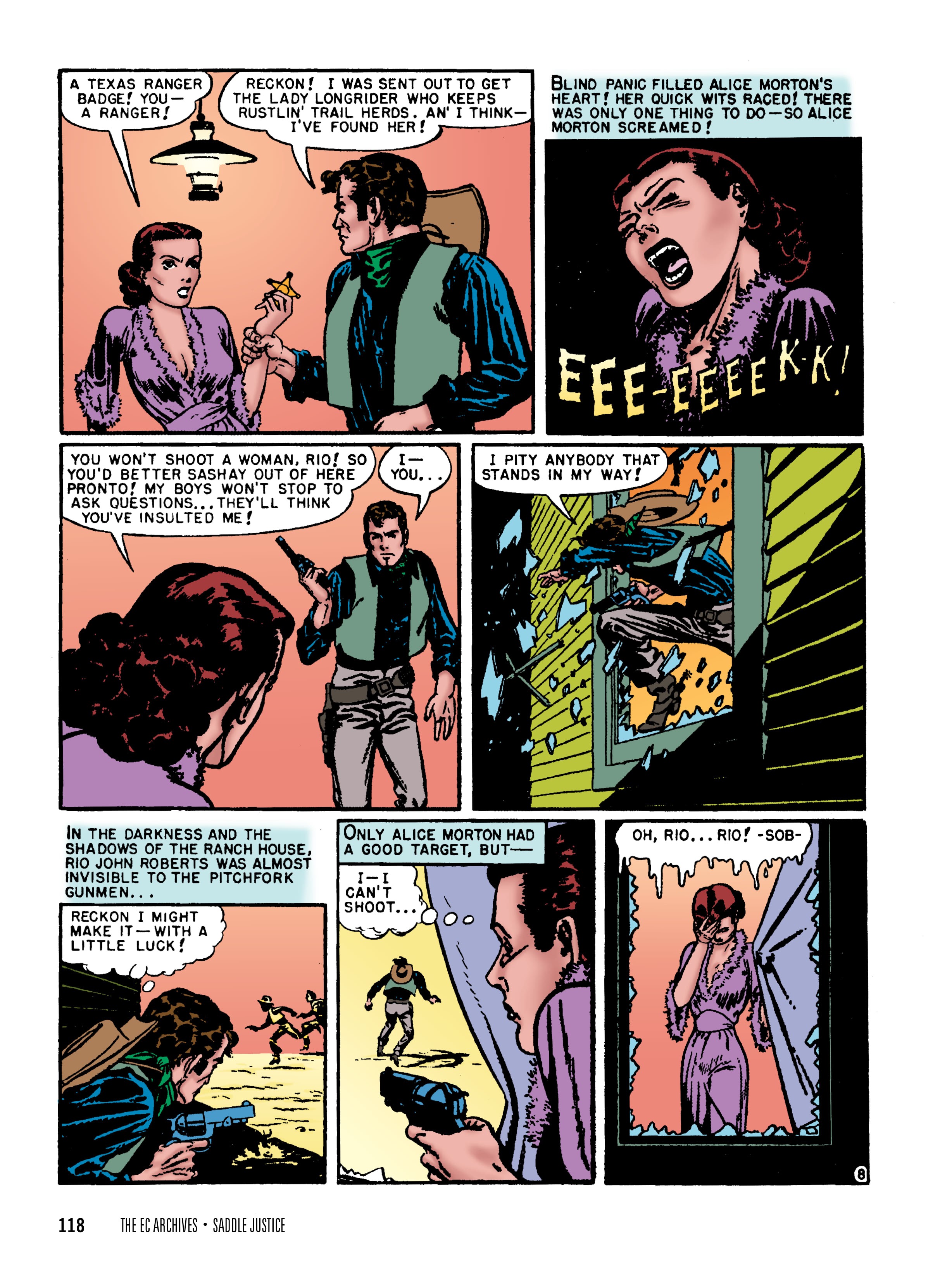 Read online The EC Archives: Saddle Justice comic -  Issue # TPB (Part 2) - 20
