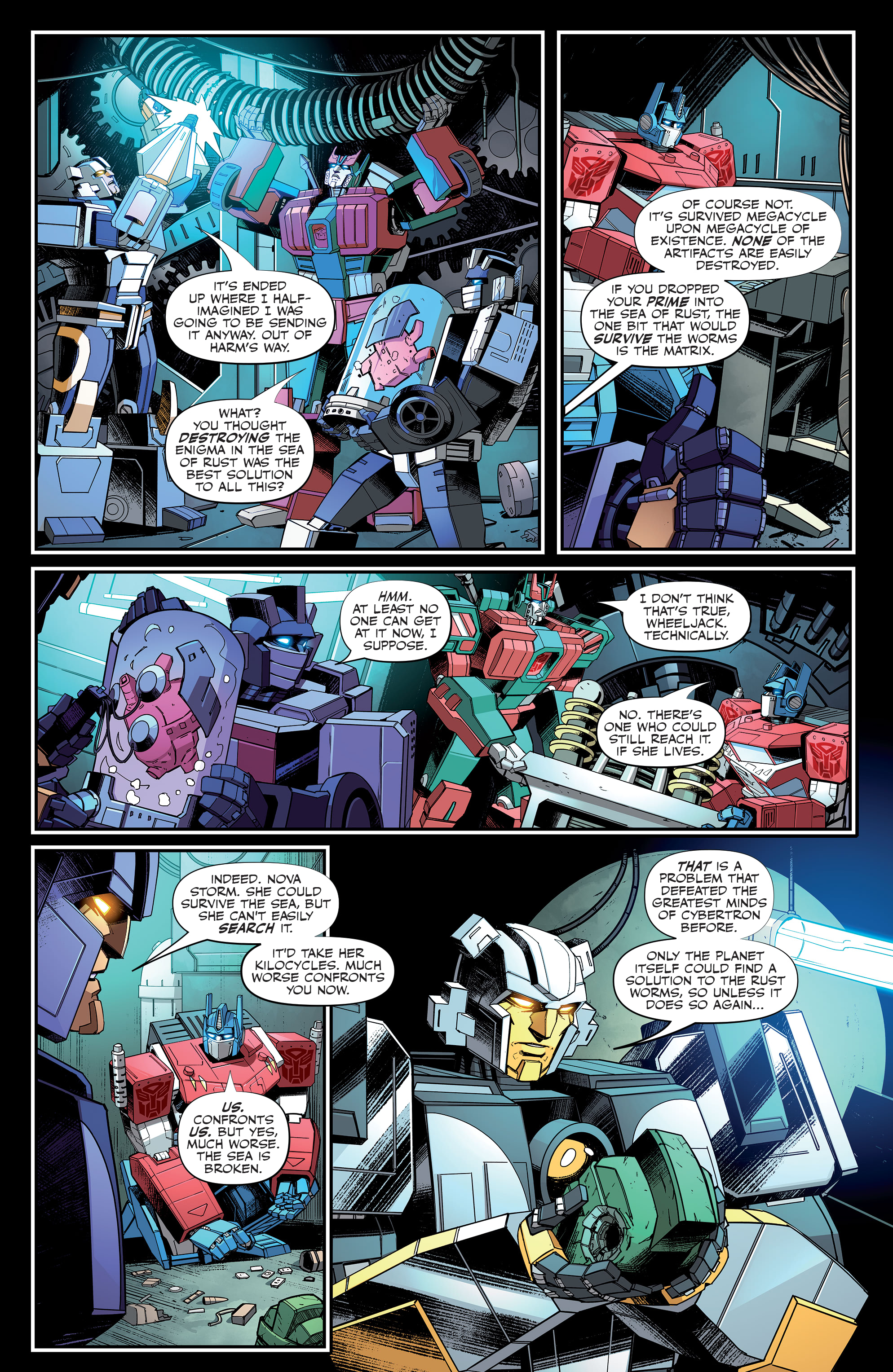 Read online Transformers (2019) comic -  Issue #36 - 23