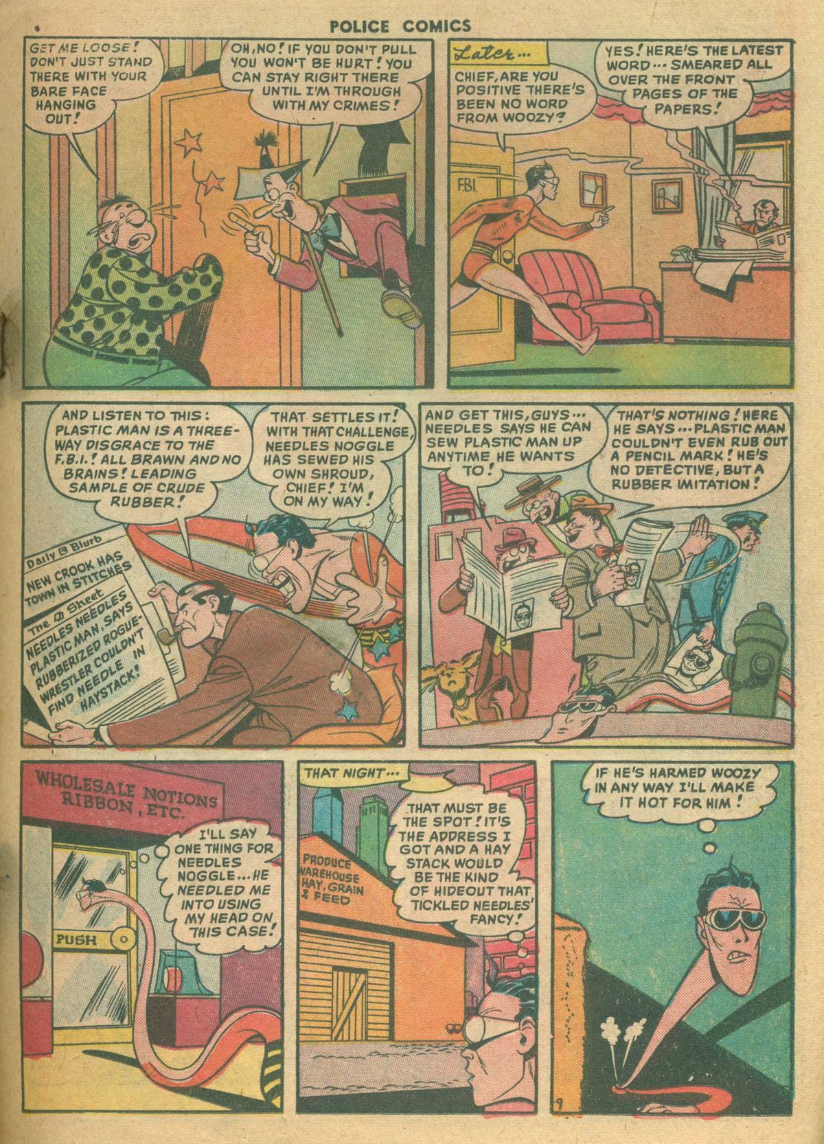 Read online Police Comics comic -  Issue #99 - 11