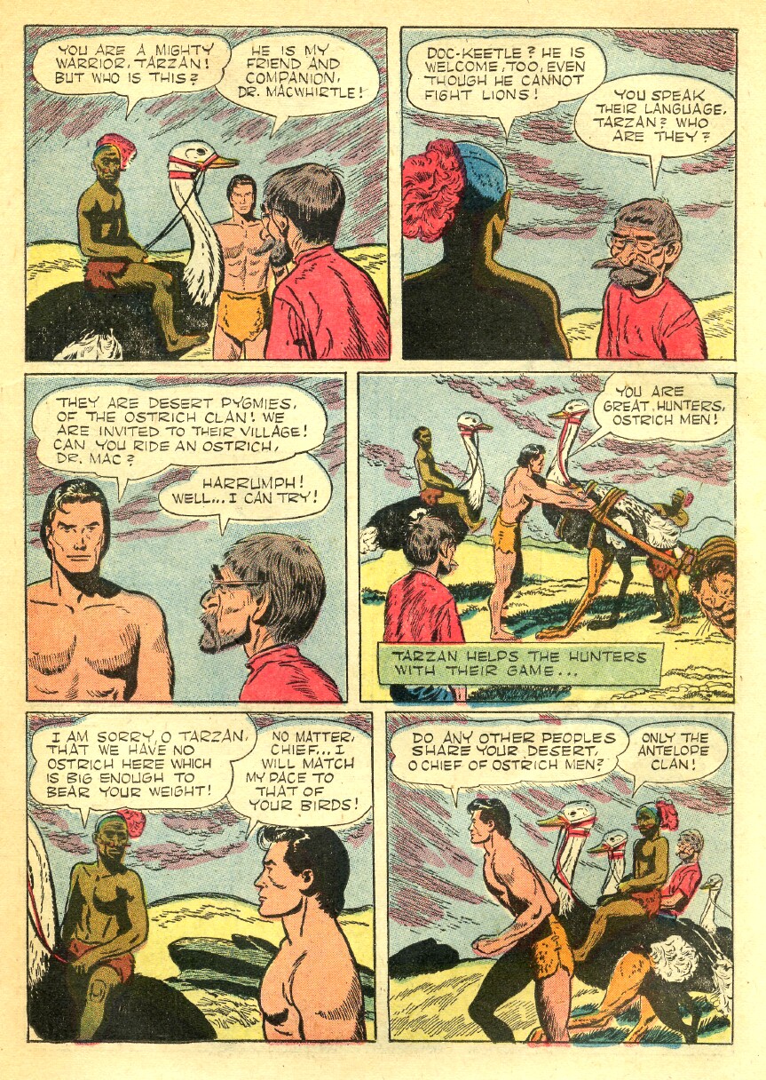 Read online Tarzan (1948) comic -  Issue #56 - 7