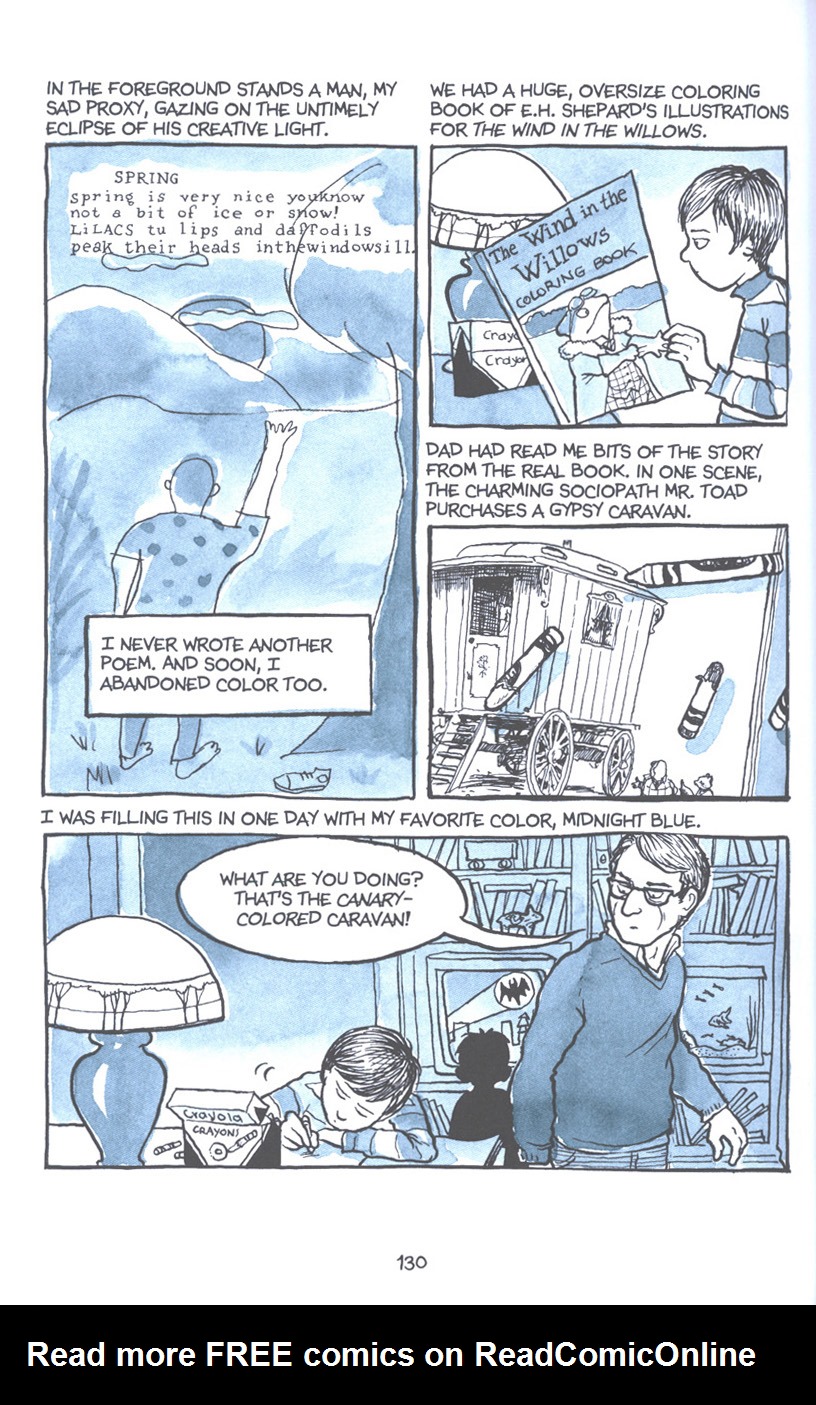 Read online Fun Home: A Family Tragicomic comic -  Issue # TPB - 136