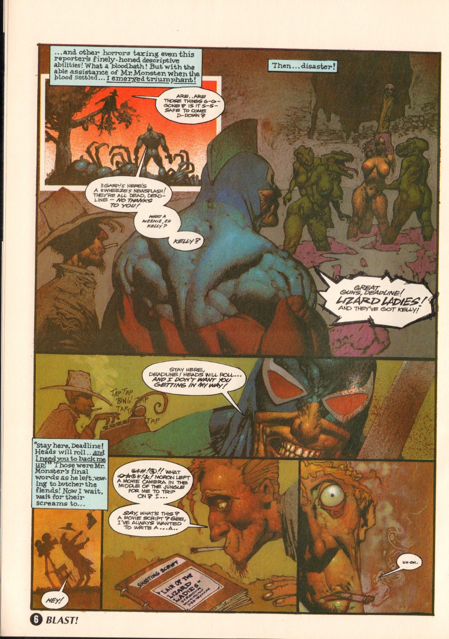 Read online Blast (1991) comic -  Issue #1 - 8