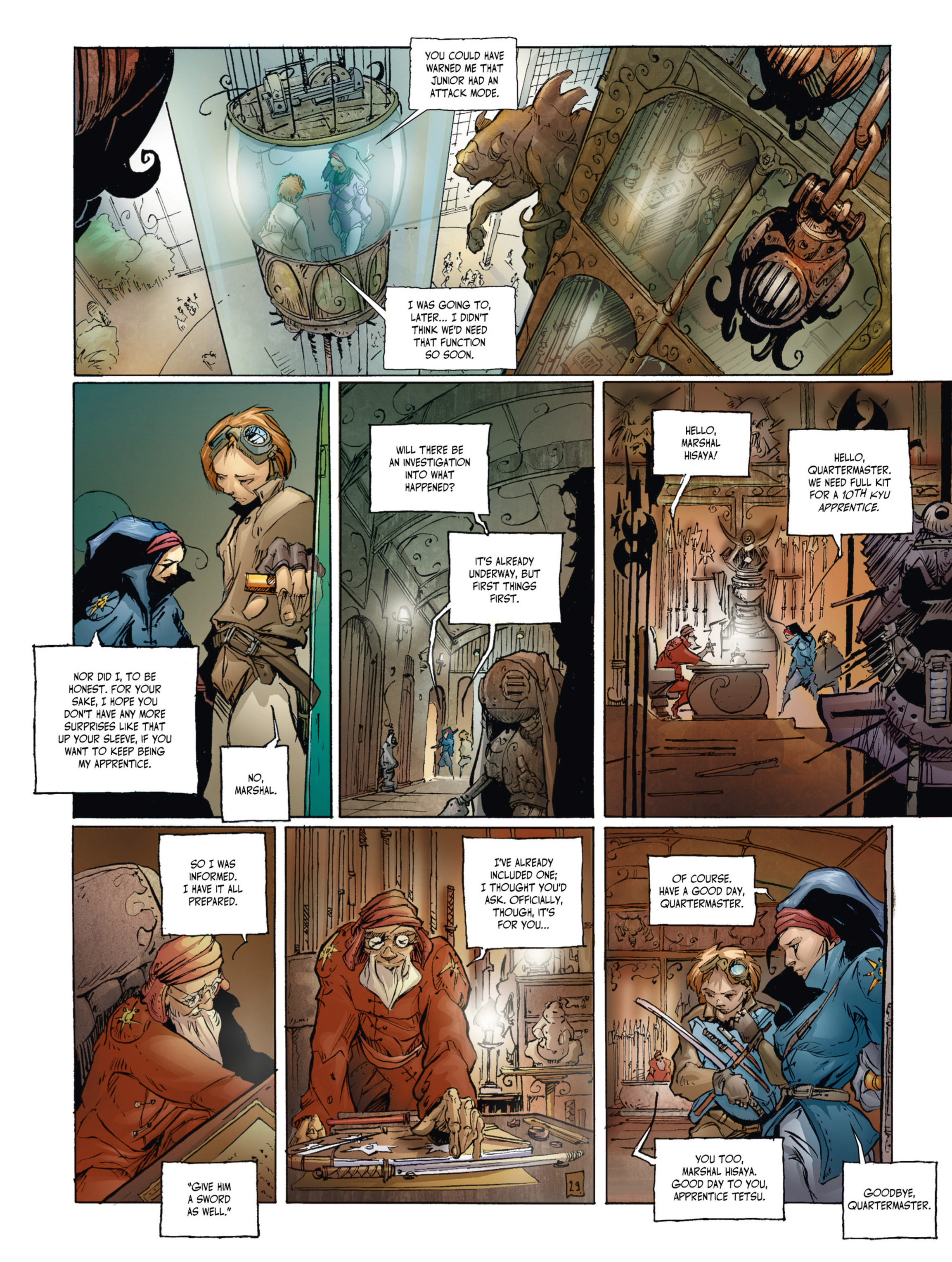 Read online Marshals comic -  Issue #1 - 34
