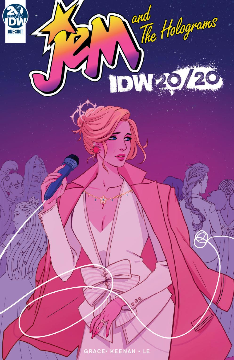 Jem and the Holograms 20/20 issue Full - Page 1