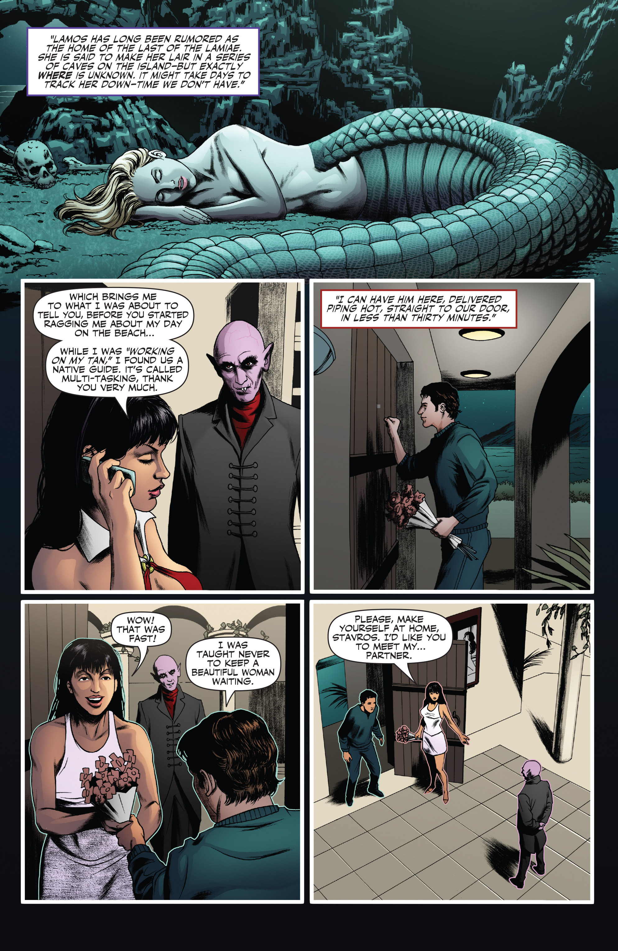 Read online Vampirella (2014) comic -  Issue #4 - 13
