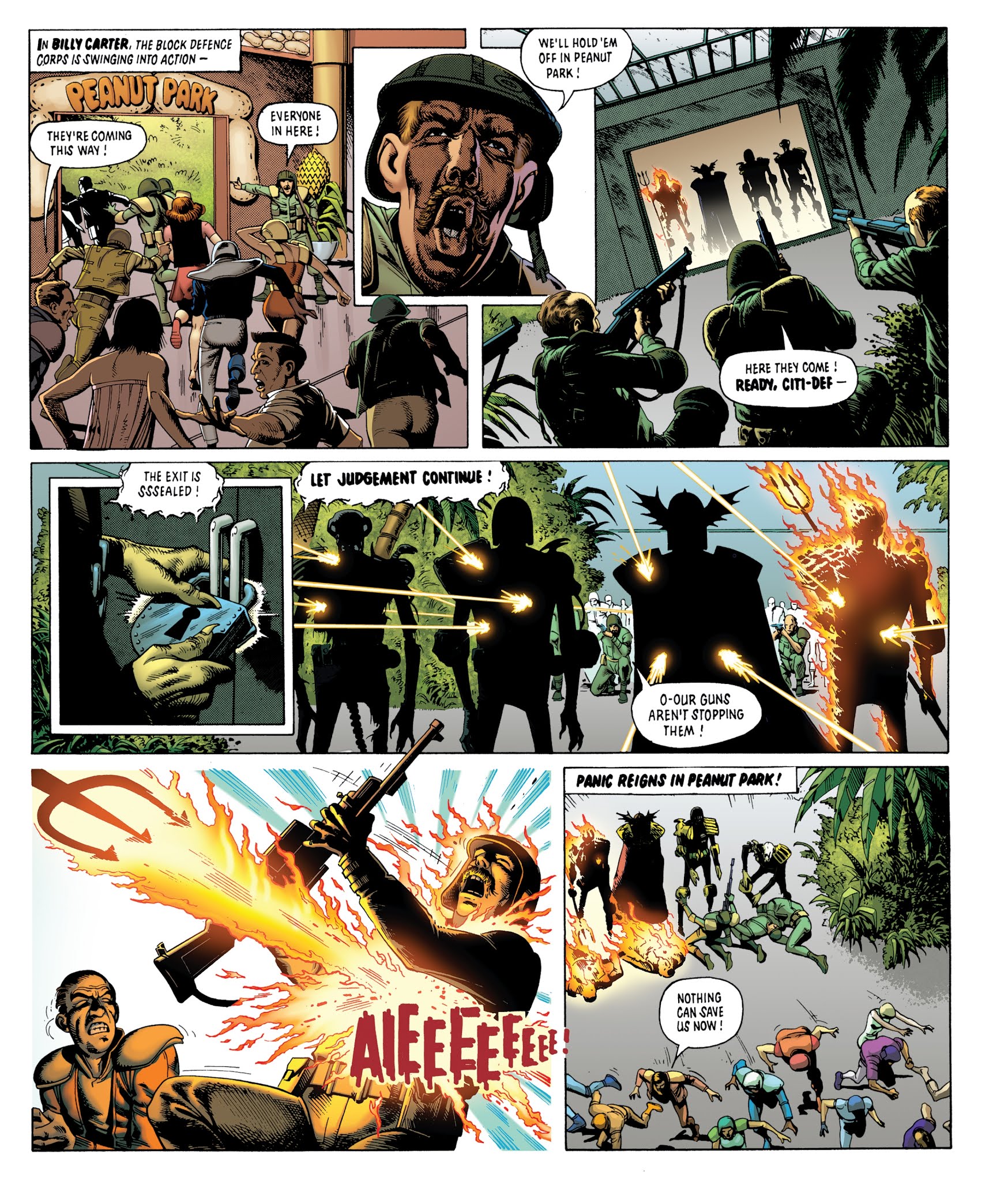 Read online Judge Dredd Classics: The Dark Judges comic -  Issue # TPB - 37