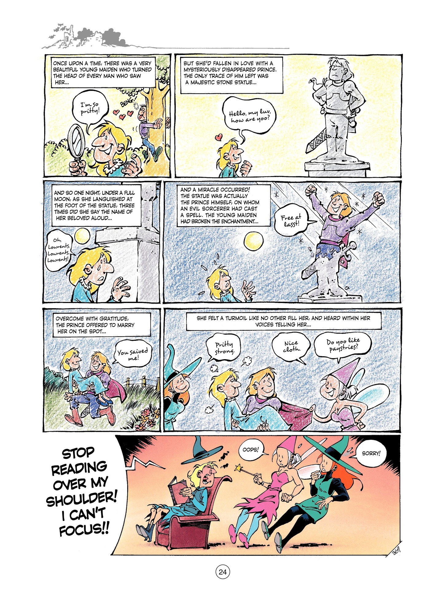 Read online Melusine comic -  Issue #5 - 24