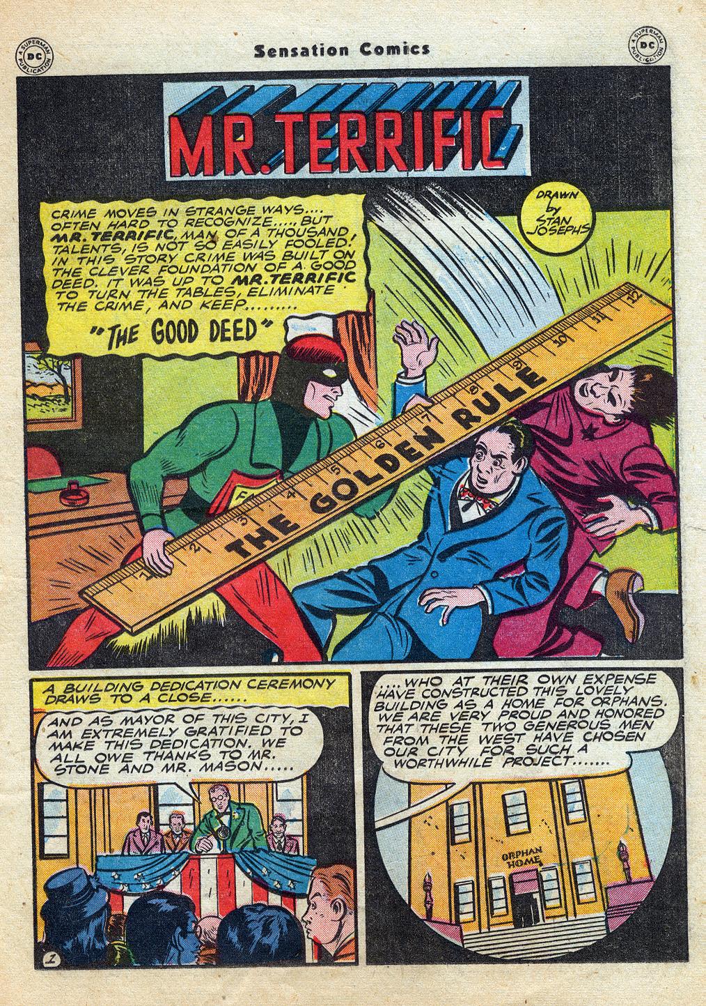 Read online Sensation (Mystery) Comics comic -  Issue #60 - 33