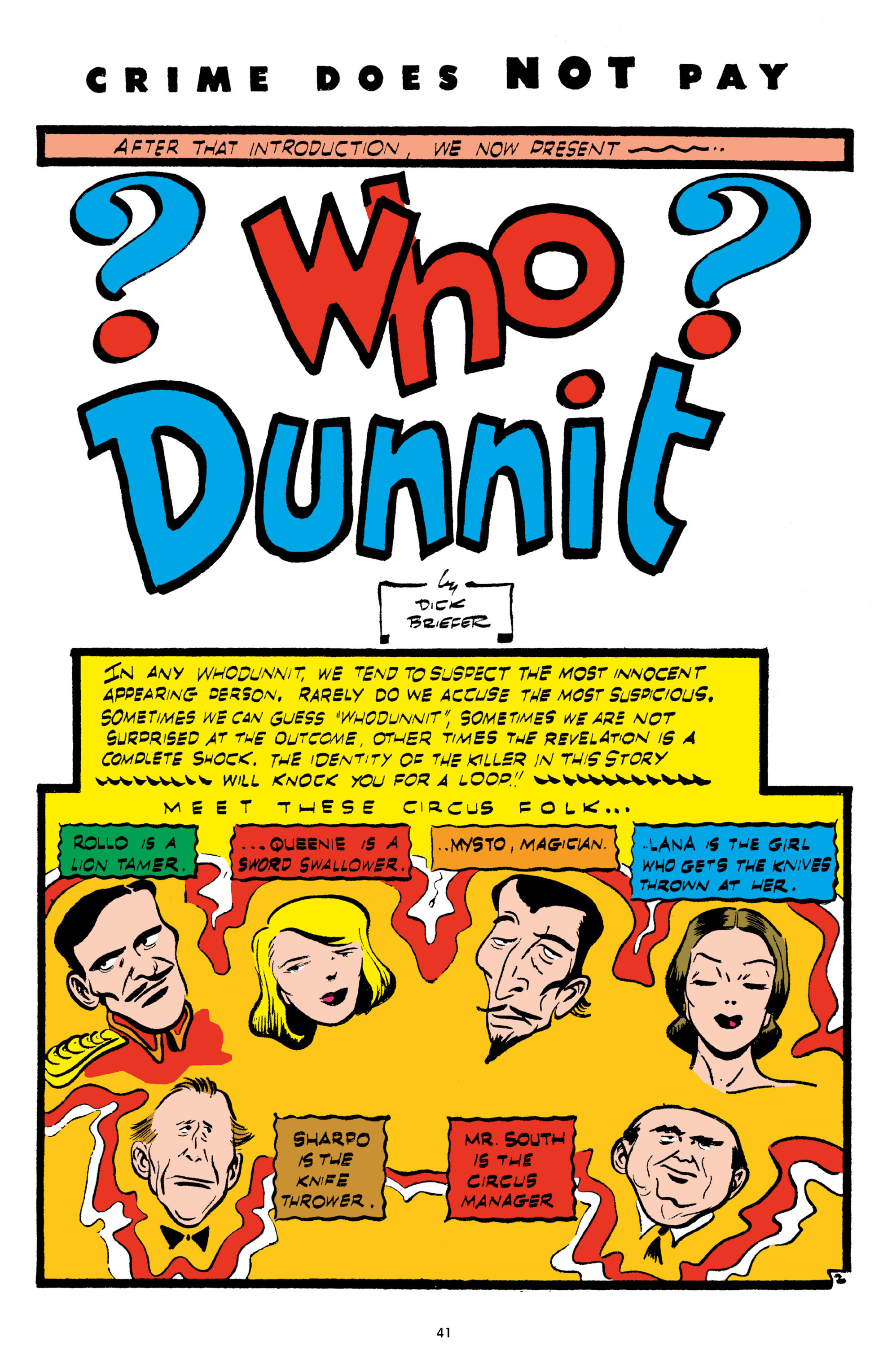 Read online Crime Does Not Pay Archives comic -  Issue # TPB 5 (Part 1) - 41