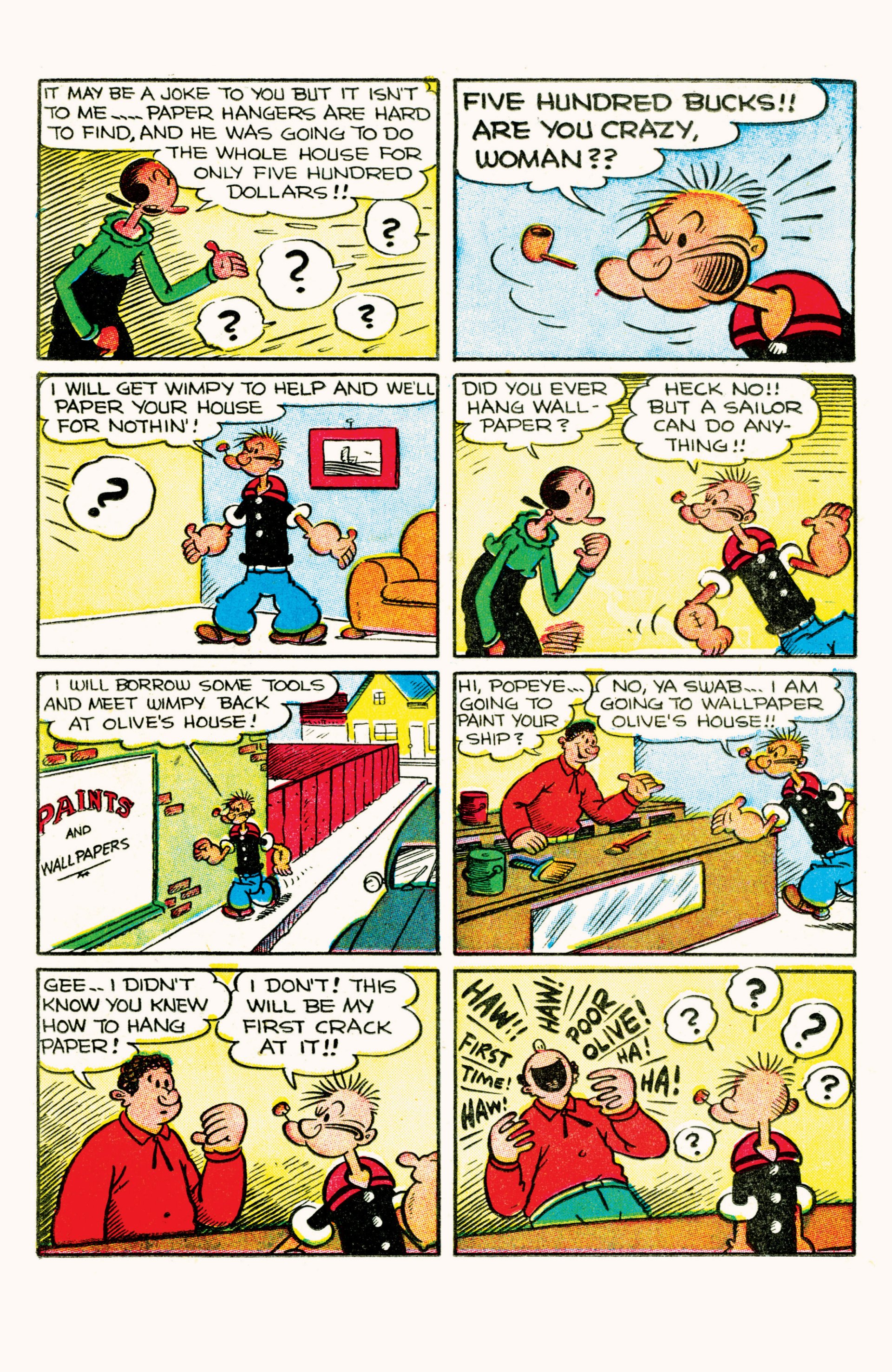Read online Classic Popeye comic -  Issue #21 - 21