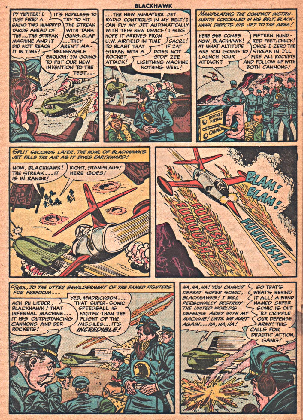 Read online Blackhawk (1957) comic -  Issue #85 - 28