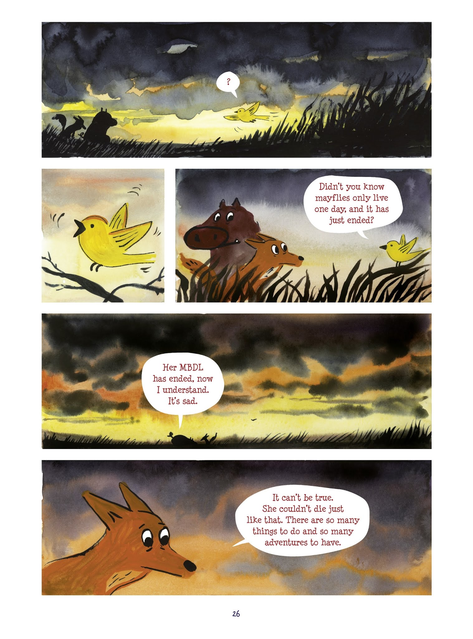 Read online Tiny Fox and Great Boar comic -  Issue #3 - 26