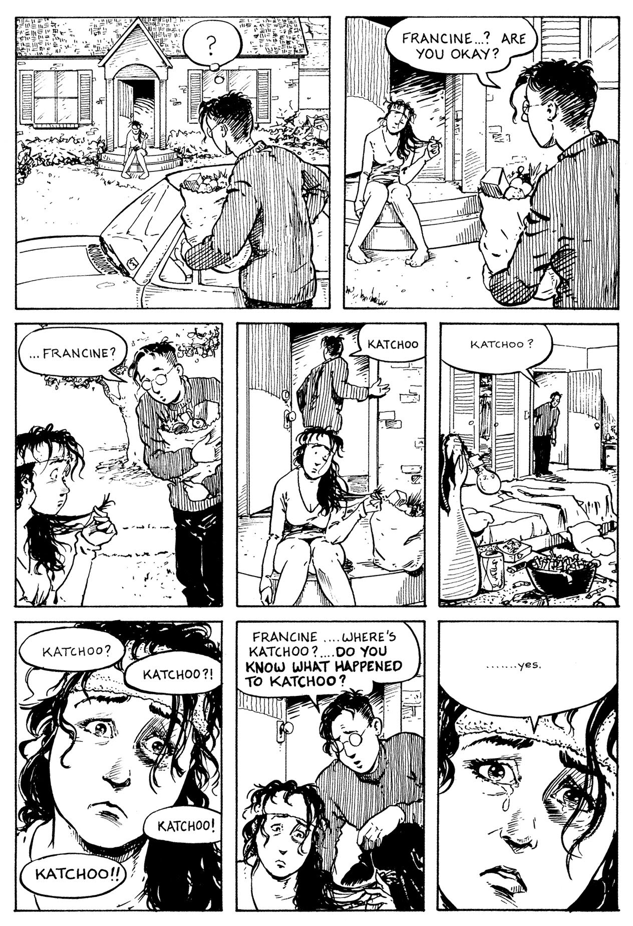 Read online Strangers in Paradise (1993) comic -  Issue #3 - 16