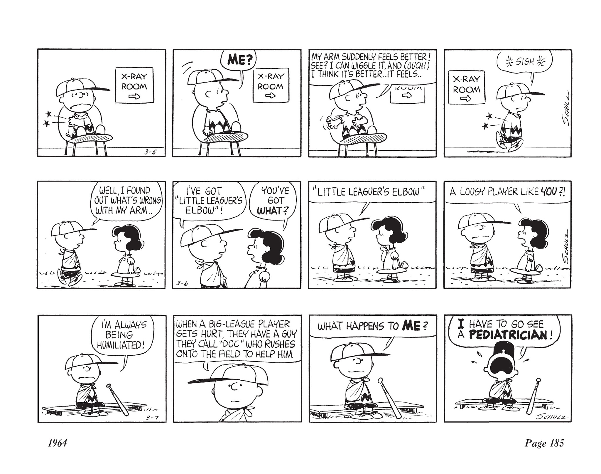 Read online The Complete Peanuts comic -  Issue # TPB 7 - 196