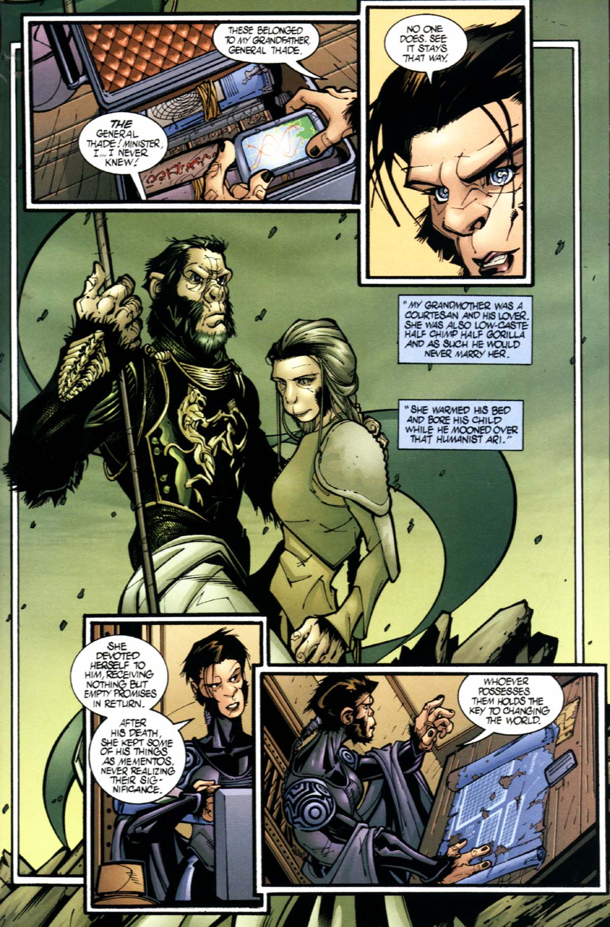 Read online Planet of the Apes: The Human War comic -  Issue #1 - 21