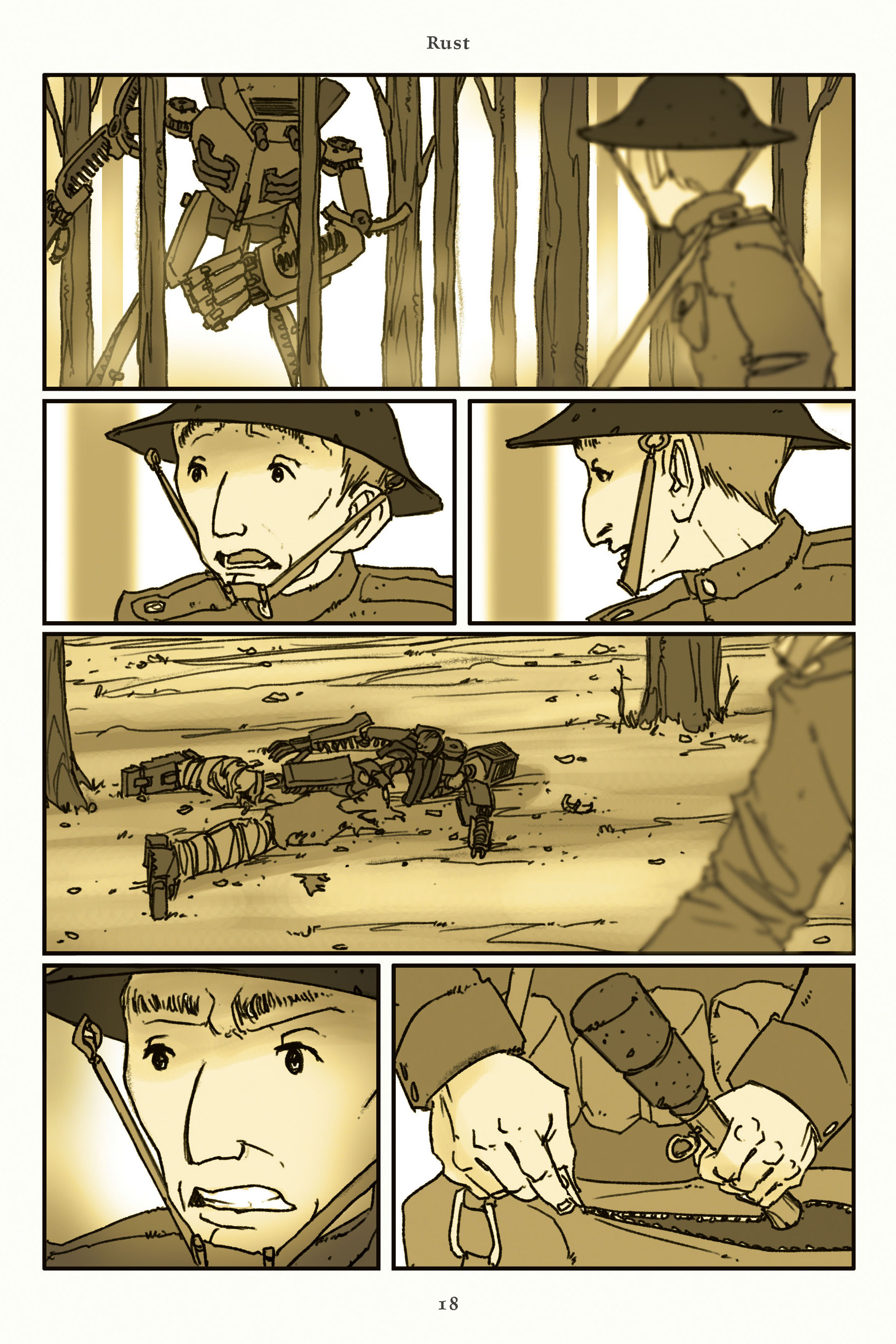 Read online Rust comic -  Issue # TPB 1 - 25